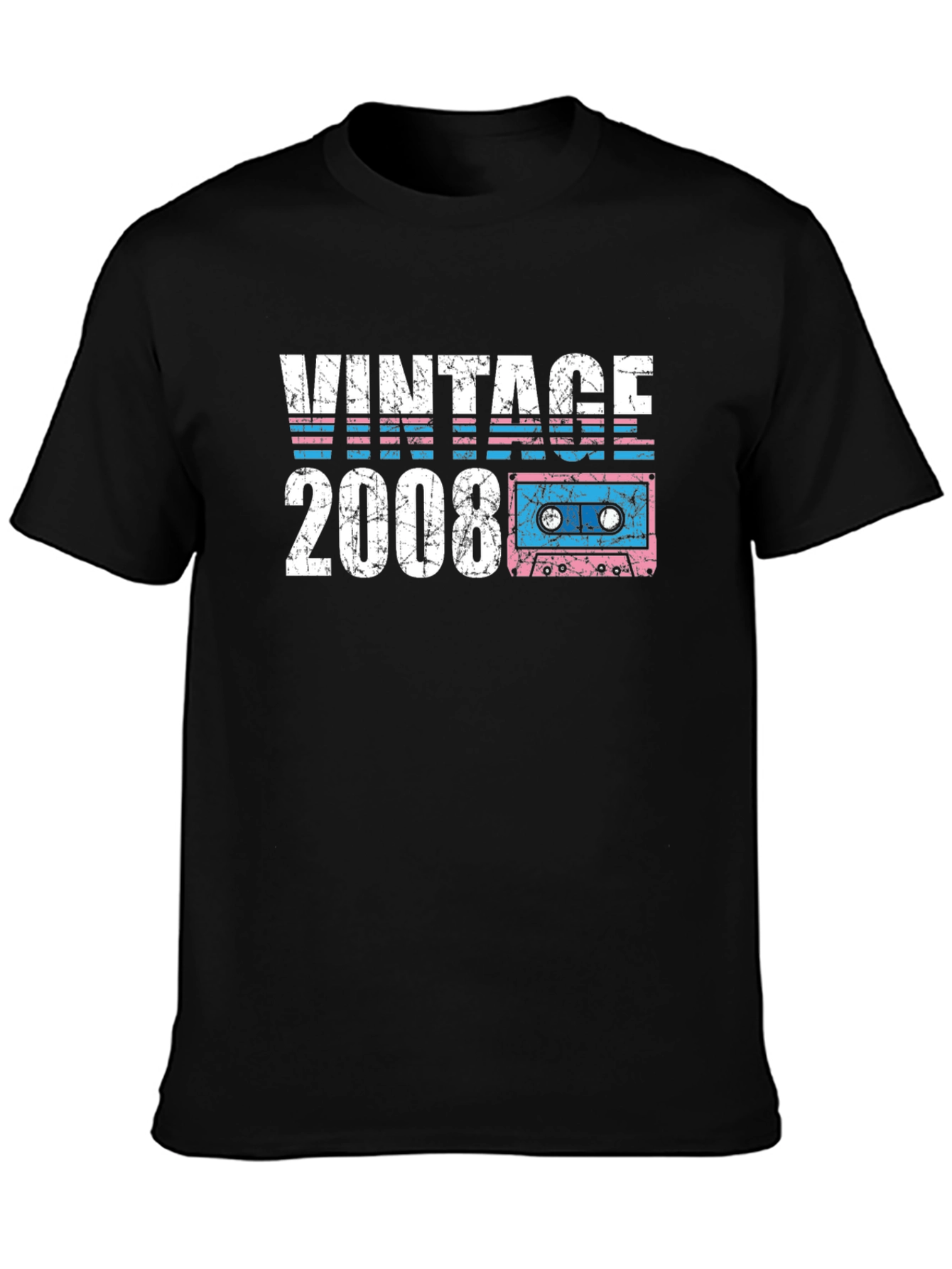 Vintage 2008 Cassette Tape T-Shirt
