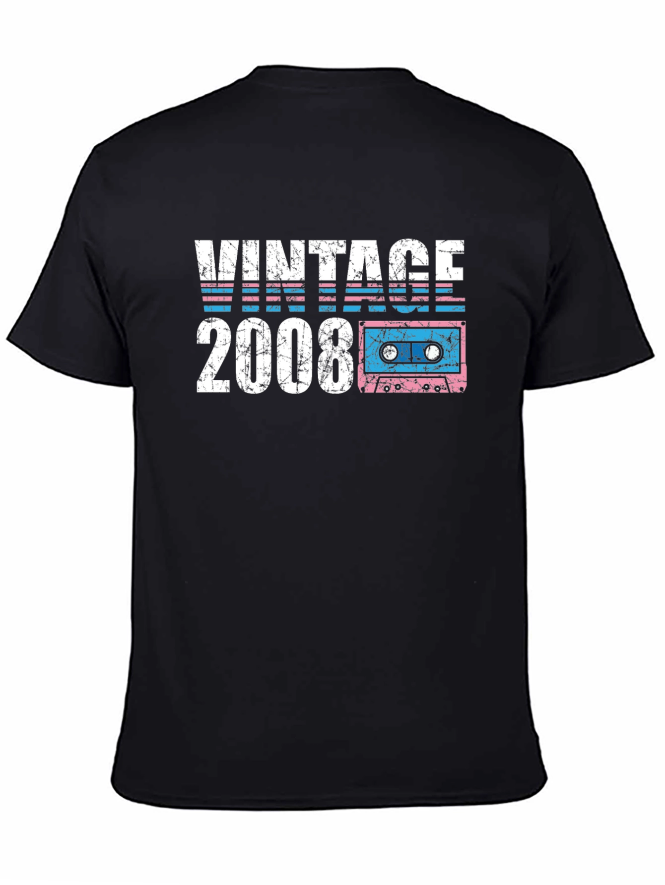 Vintage 2008 Cassette Tape T-Shirt