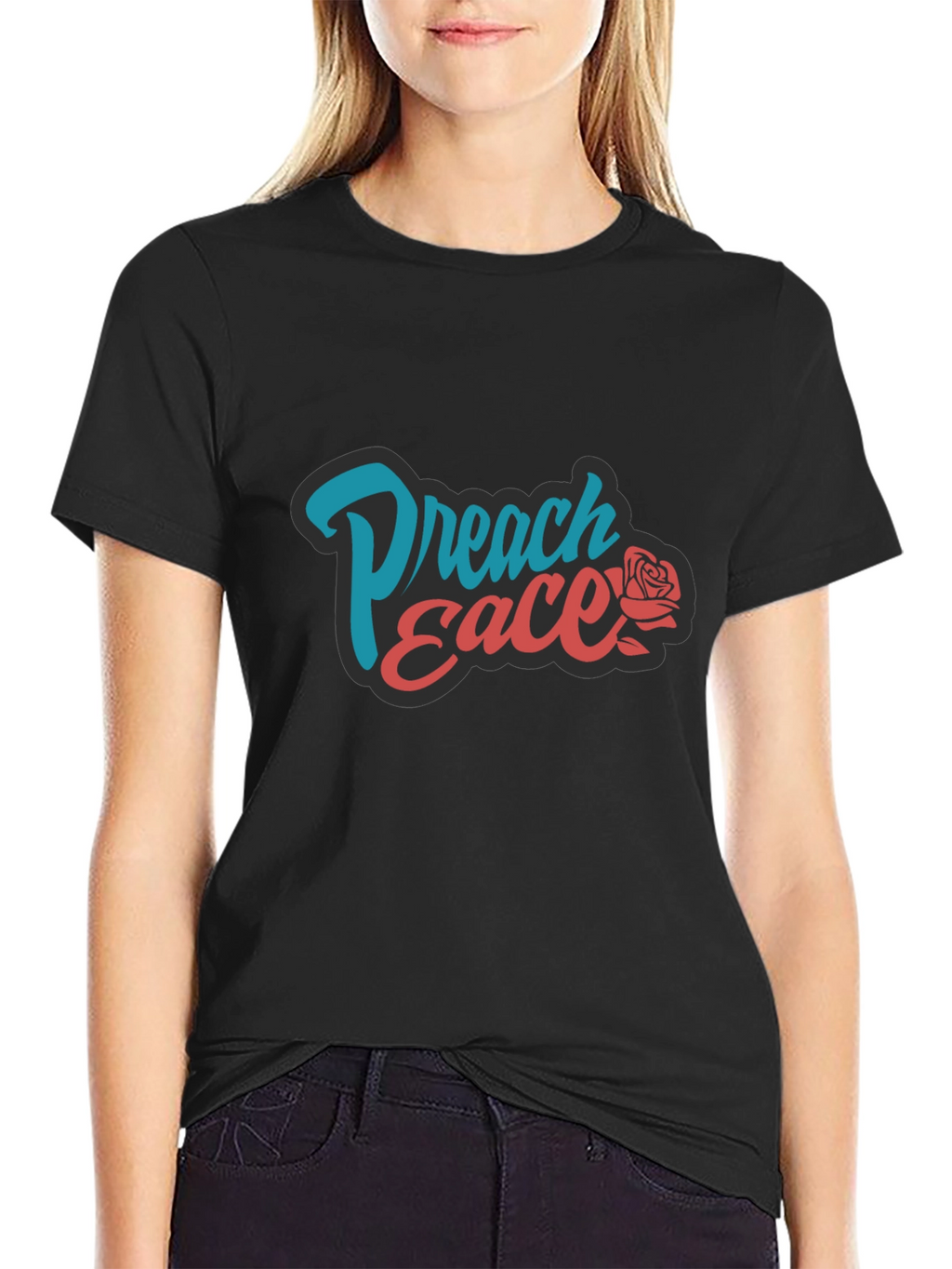 Preach Peace Graphic T-Shirt - Stylish & Comfortable