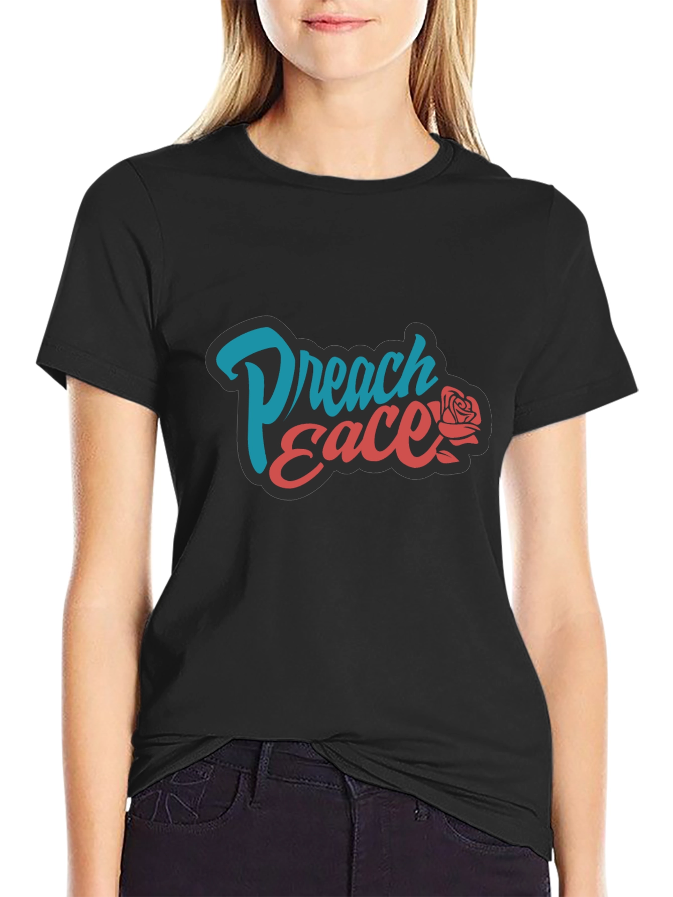Preach Peace Graphic T-Shirt - Stylish & Comfortable