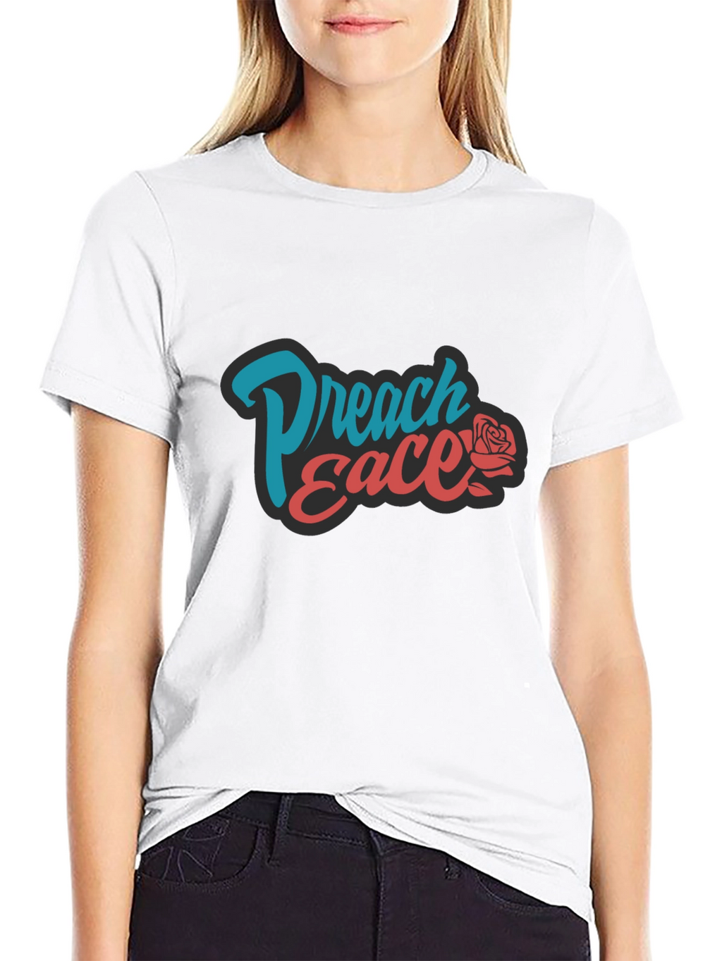Preach Peace Graphic T-Shirt - Stylish & Comfortable