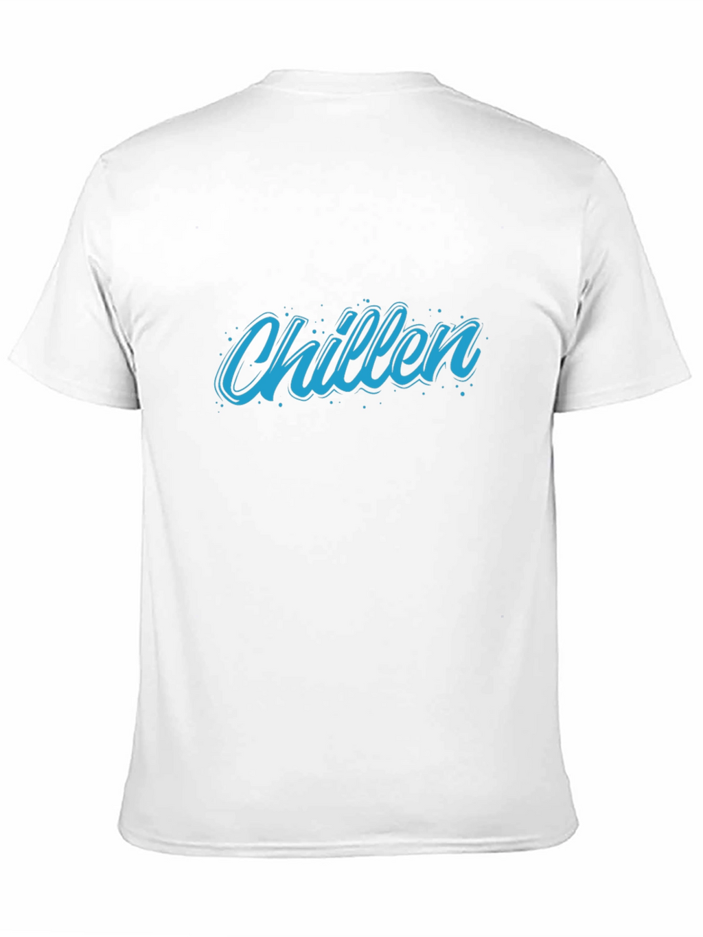 Chillen Graphic Print Black T-Shirt