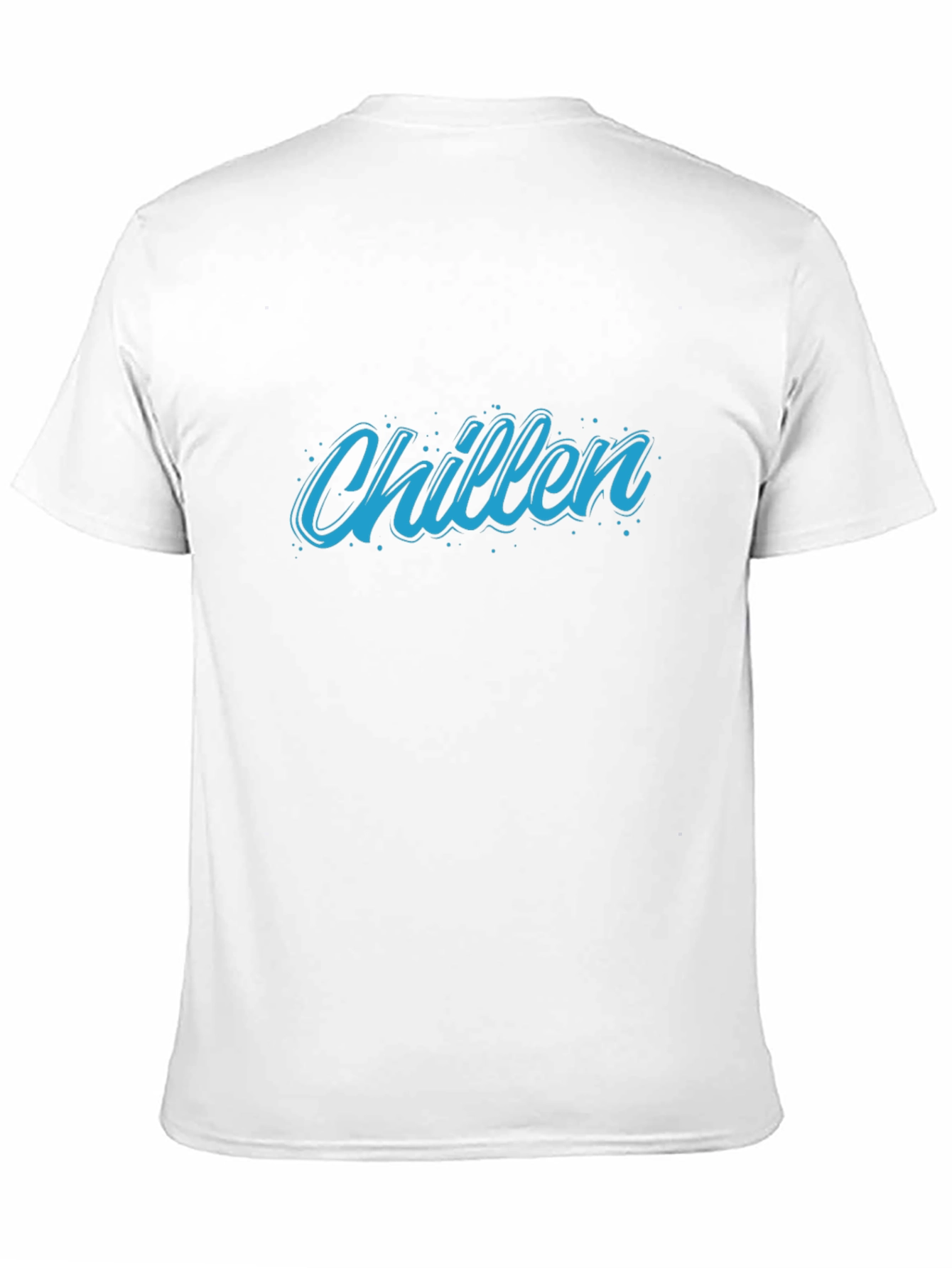 Chillen Graphic Print Black T-Shirt