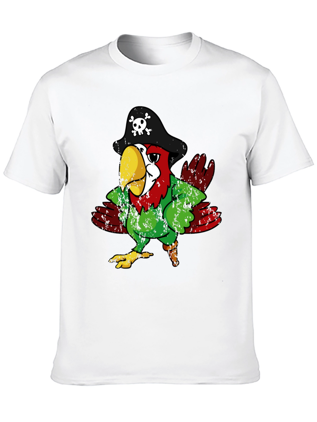 Pirate Parrot Graphic T-Shirt