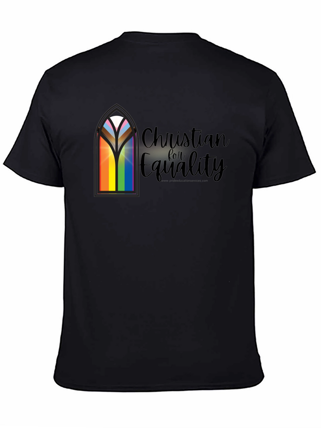 Christian for Equality T-Shirt - Pride Rainbow