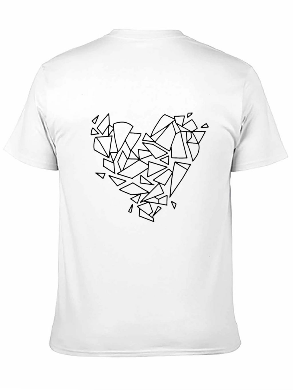 Broken Heart Graphic Tee - Black