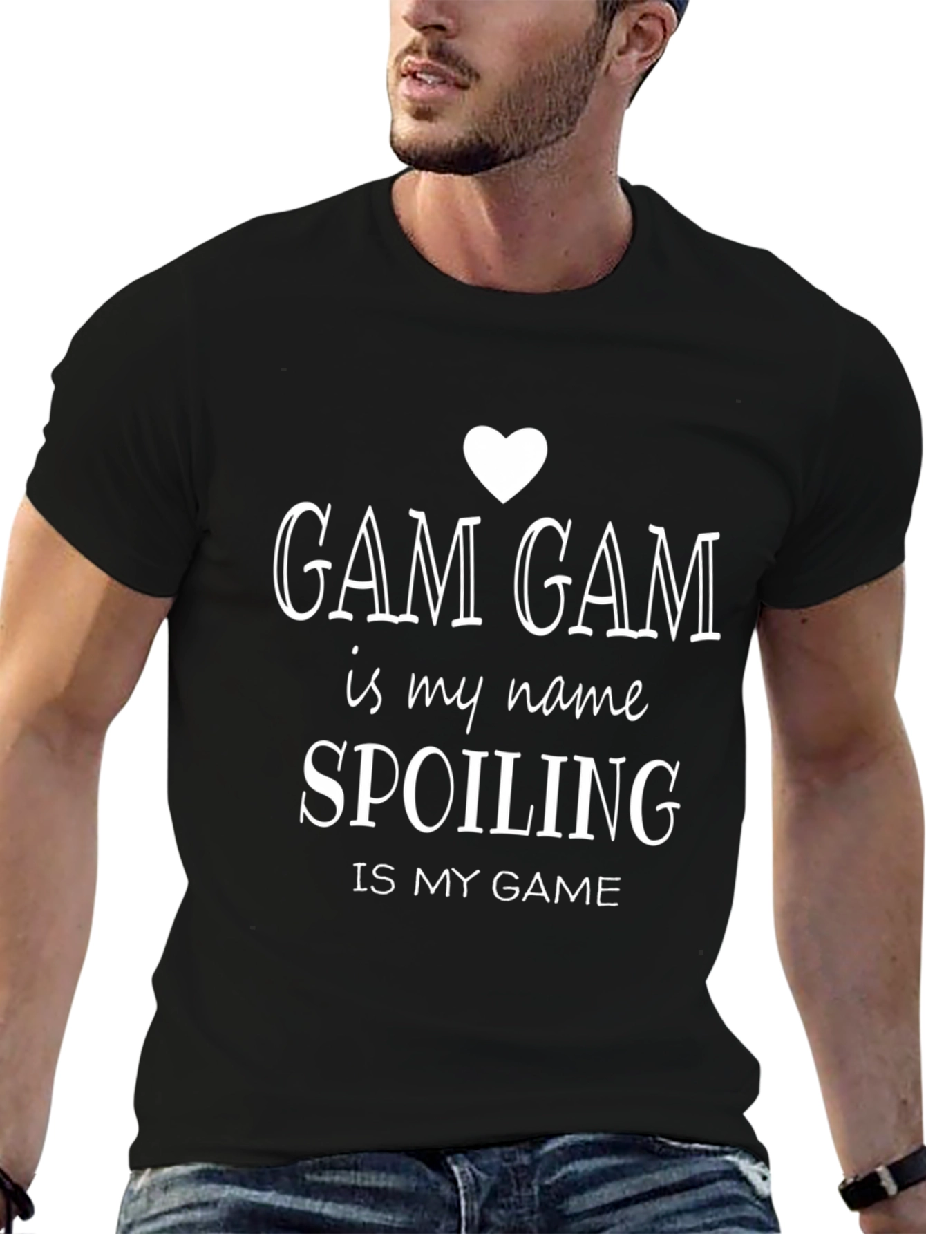 Gam Gam Spoiling Game Black T-Shirt
