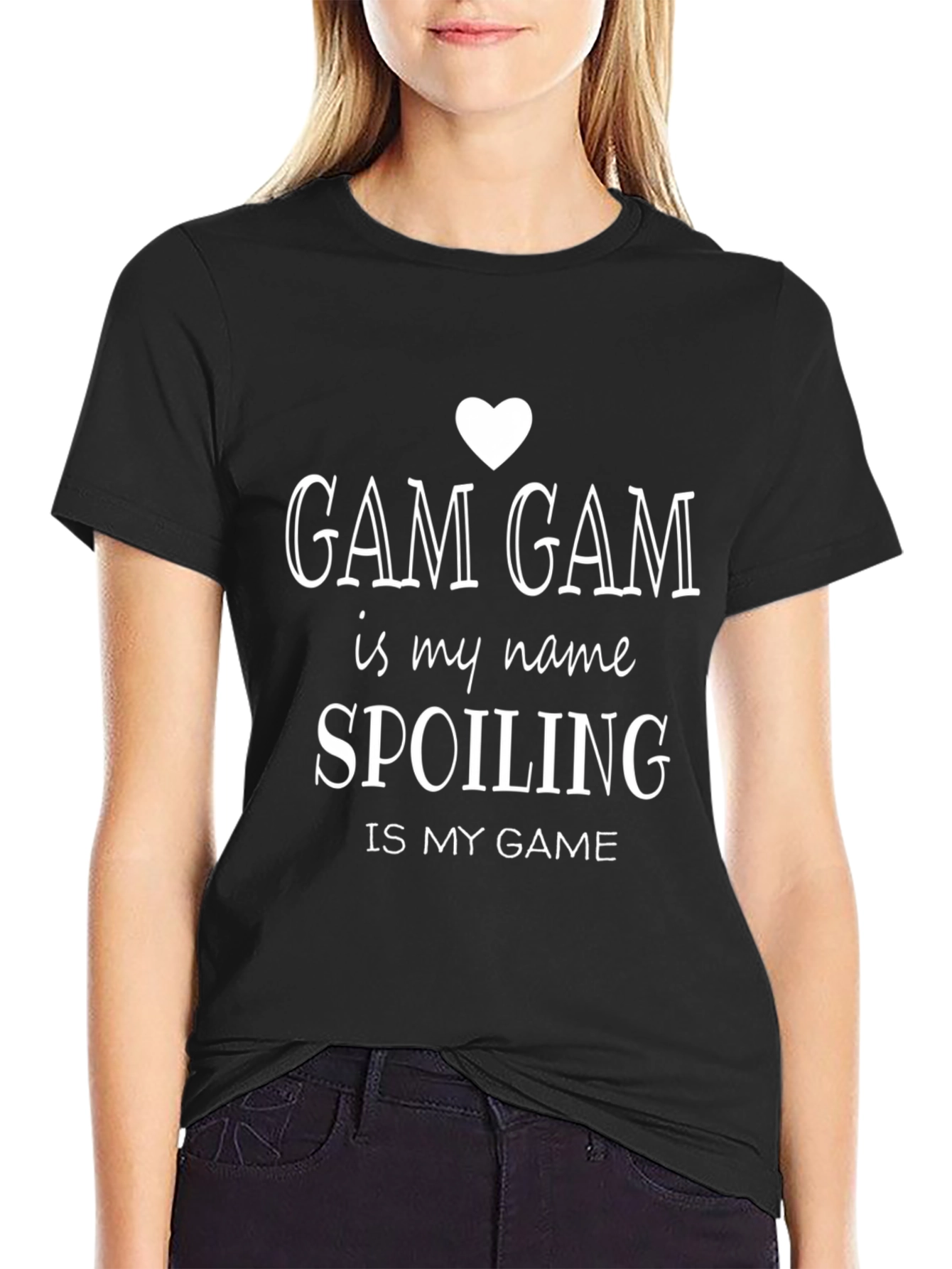 Gam Gam Spoiling Game Black T-Shirt