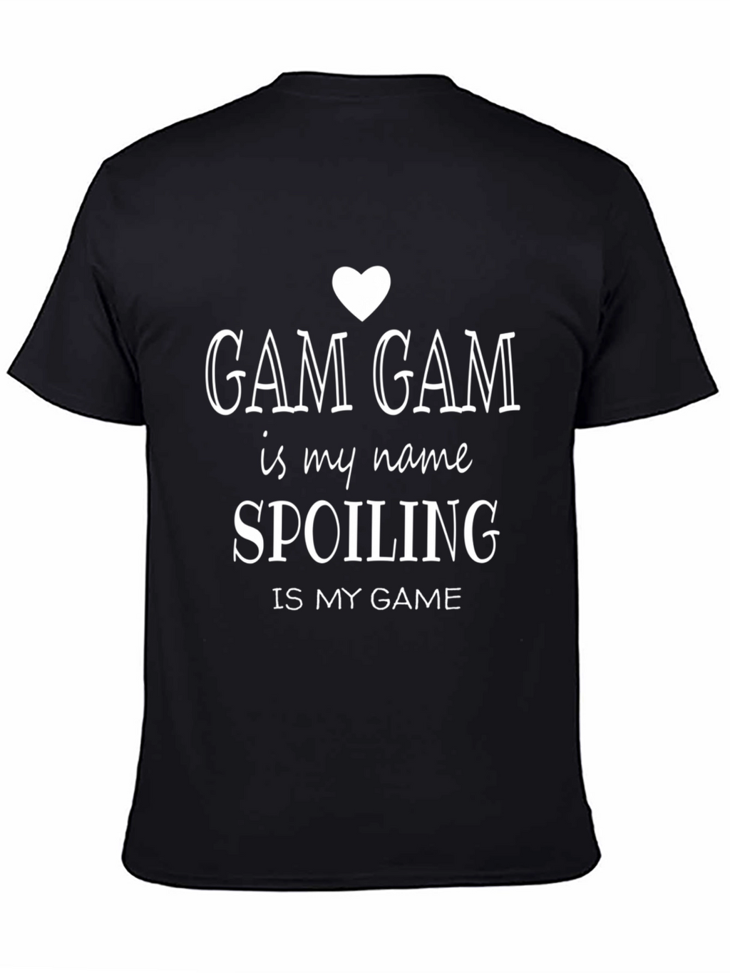 Gam Gam Spoiling Game Black T-Shirt