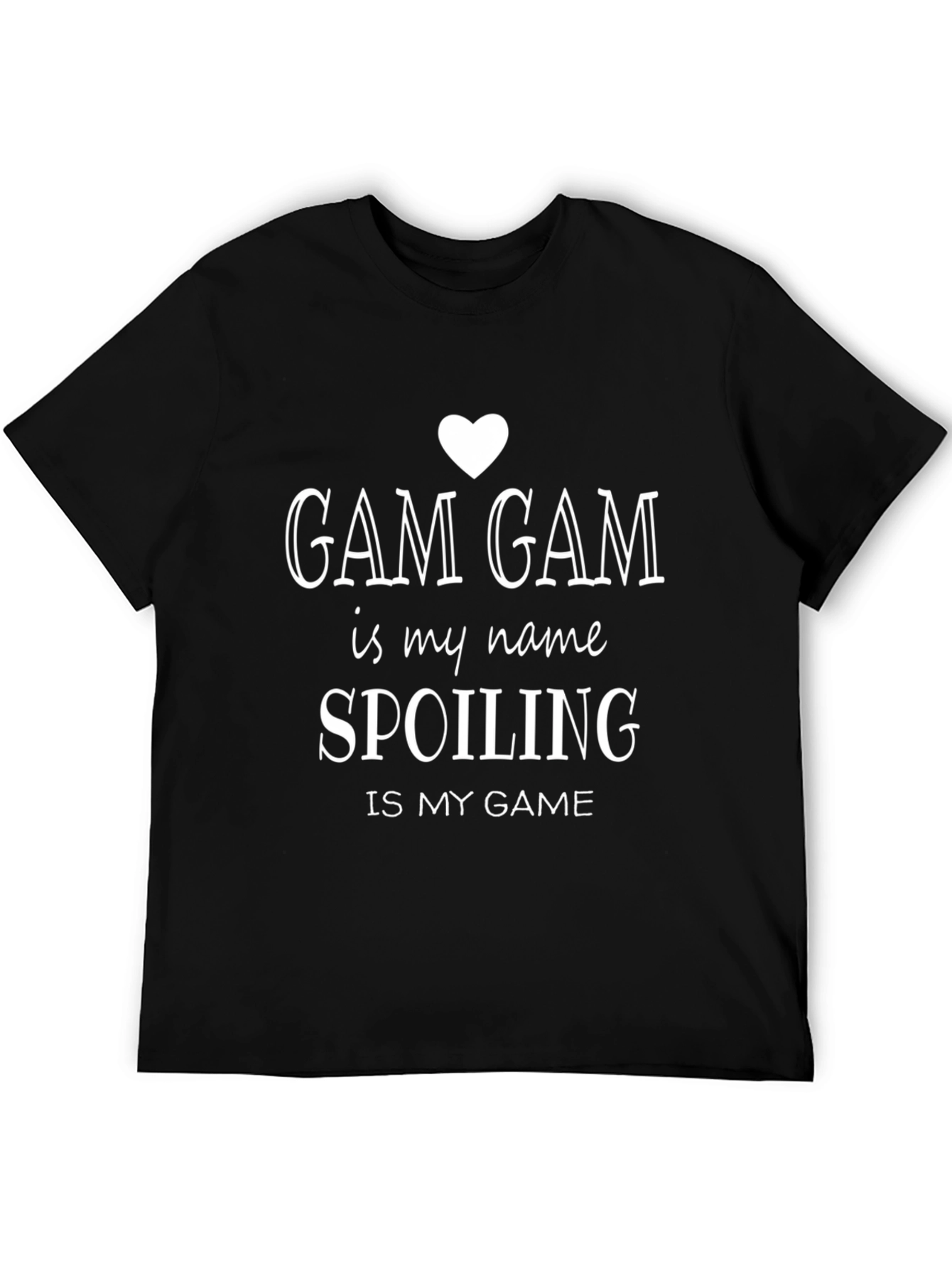 Gam Gam Spoiling Game Black T-Shirt