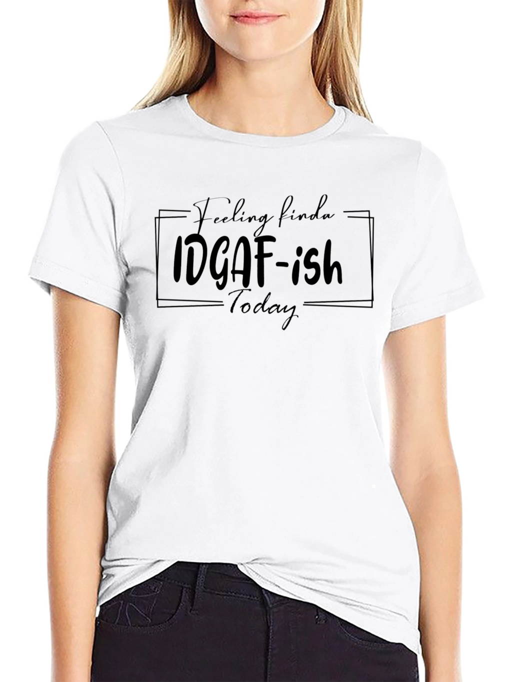 IDGAF-ish Today Graphic Tee