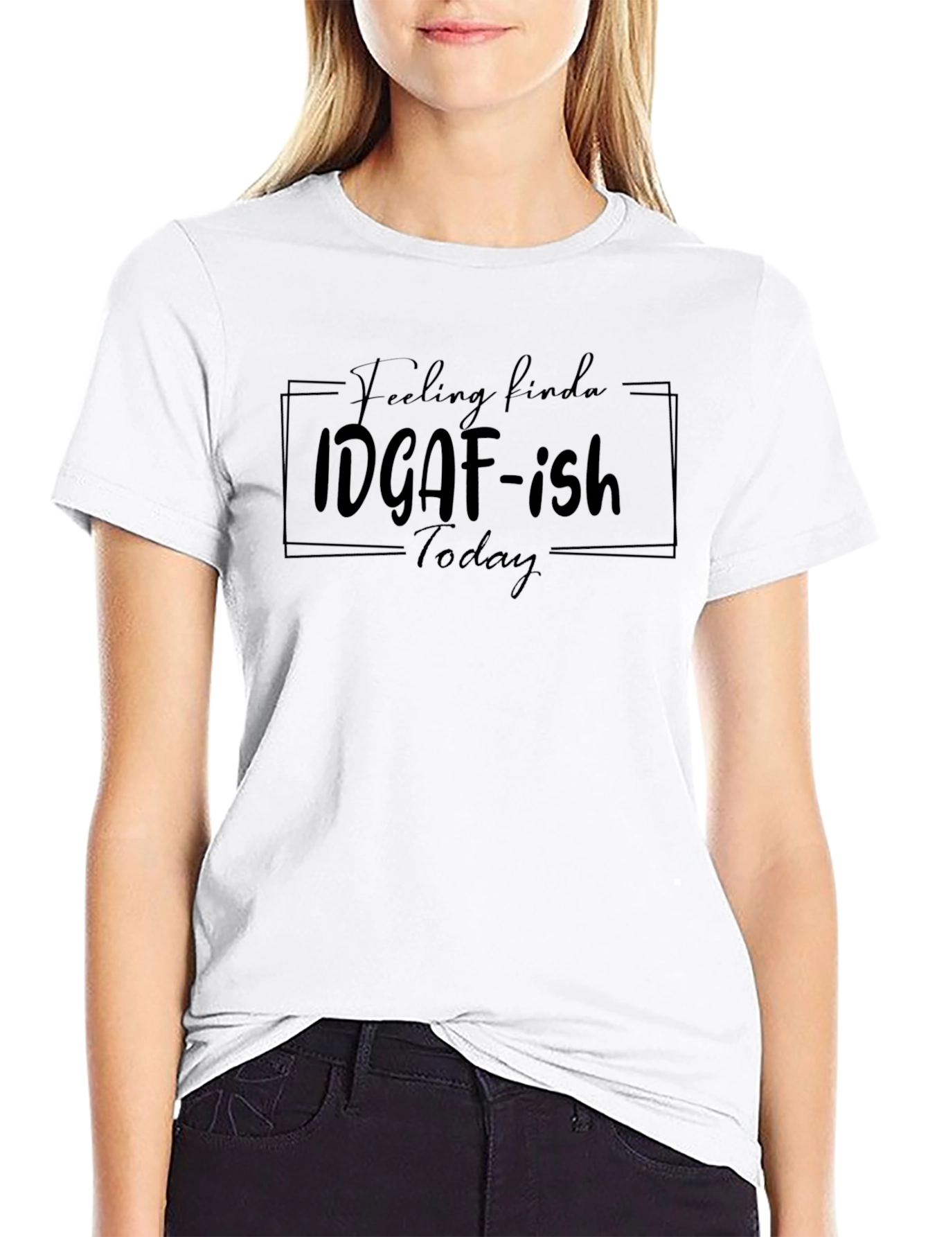 IDGAF-ish Today Graphic Tee