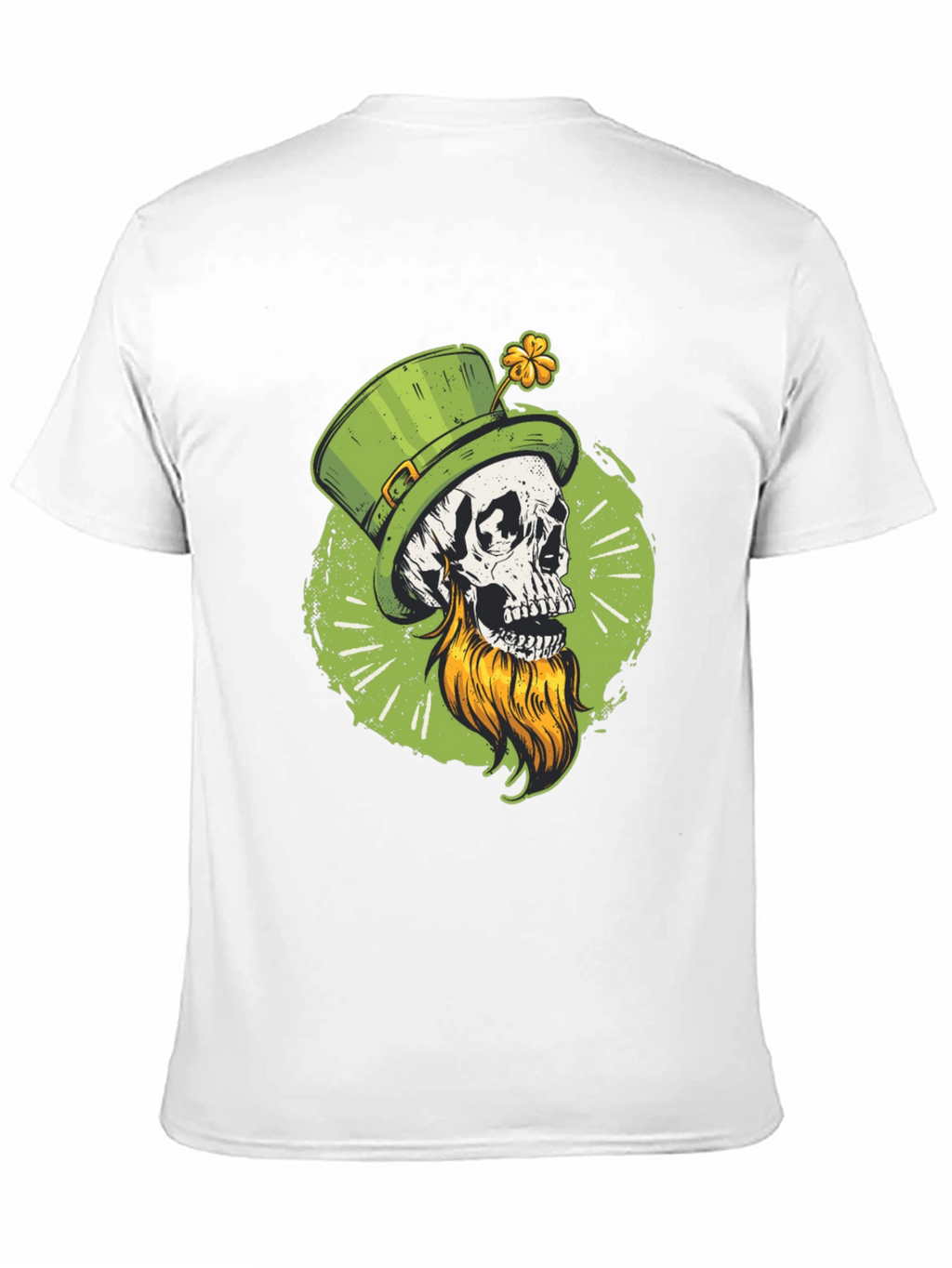St. Patricks Day Skull T-Shirt