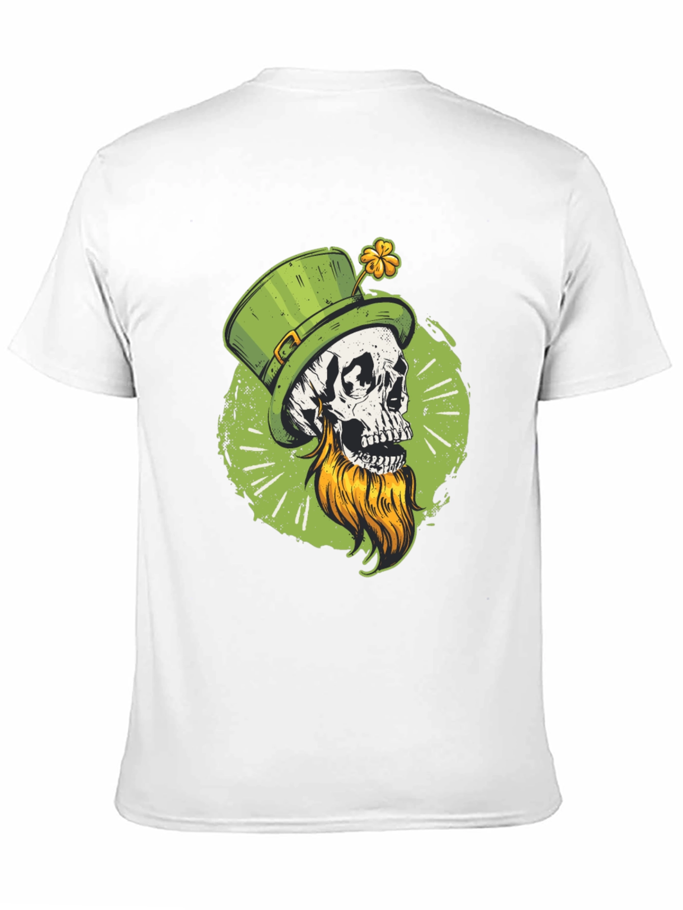 St. Patricks Day Skull T-Shirt