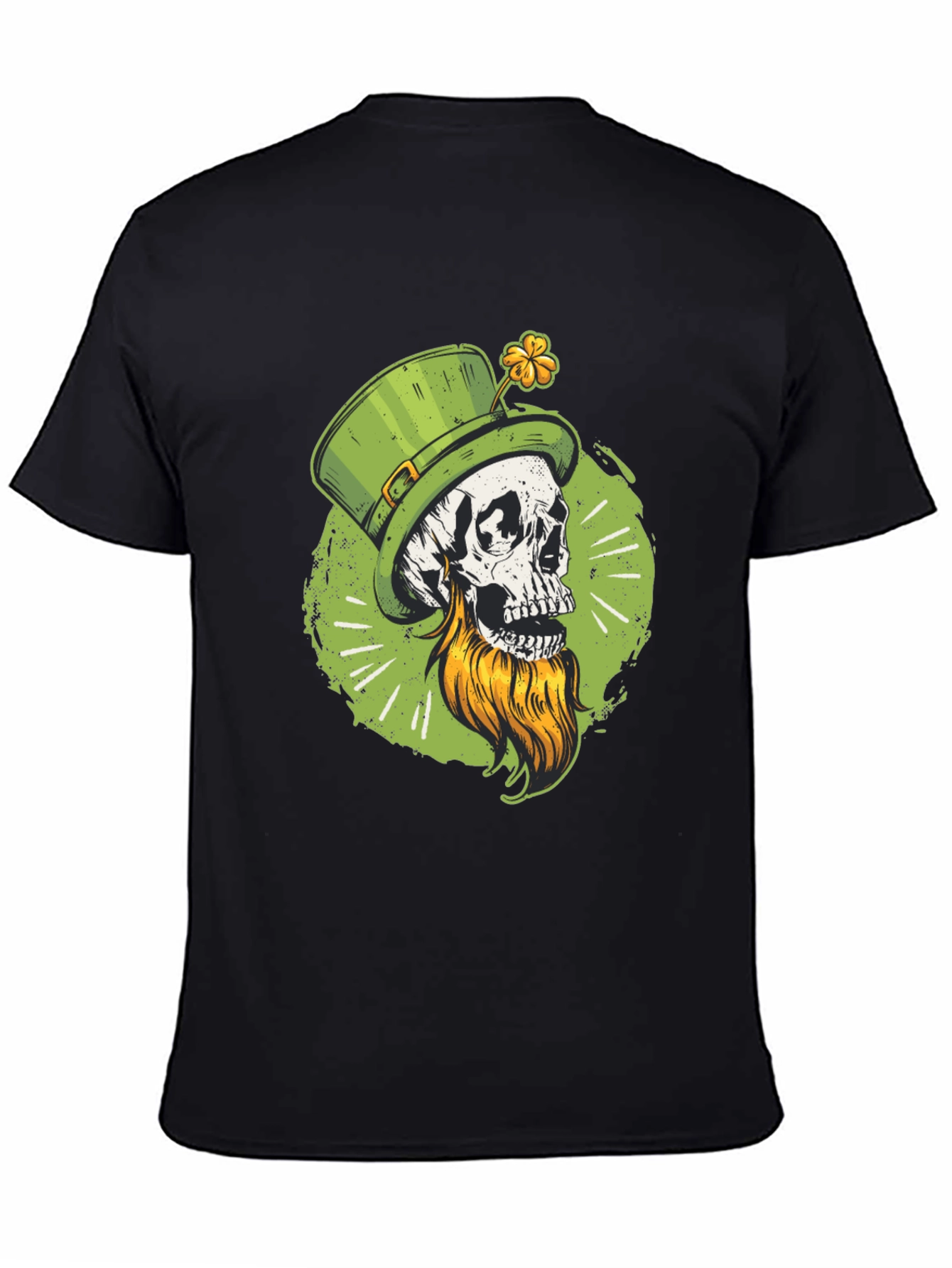 St. Patricks Day Skull T-Shirt