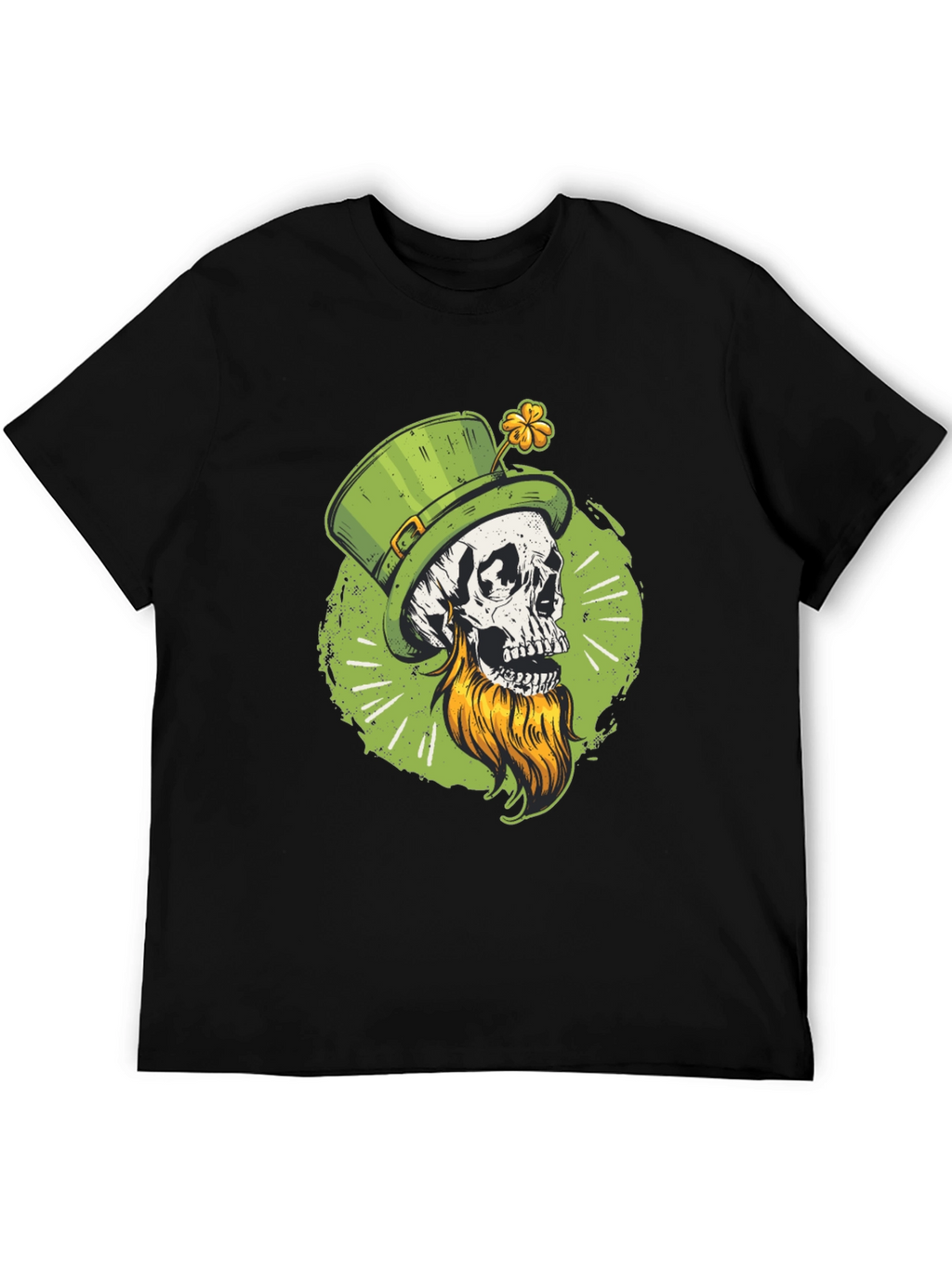 St. Patricks Day Skull T-Shirt