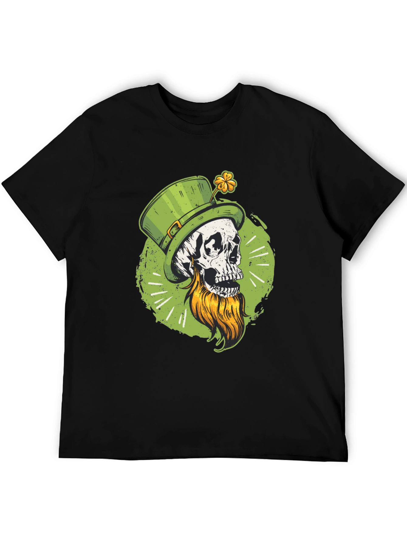 St. Patricks Day Skull T-Shirt