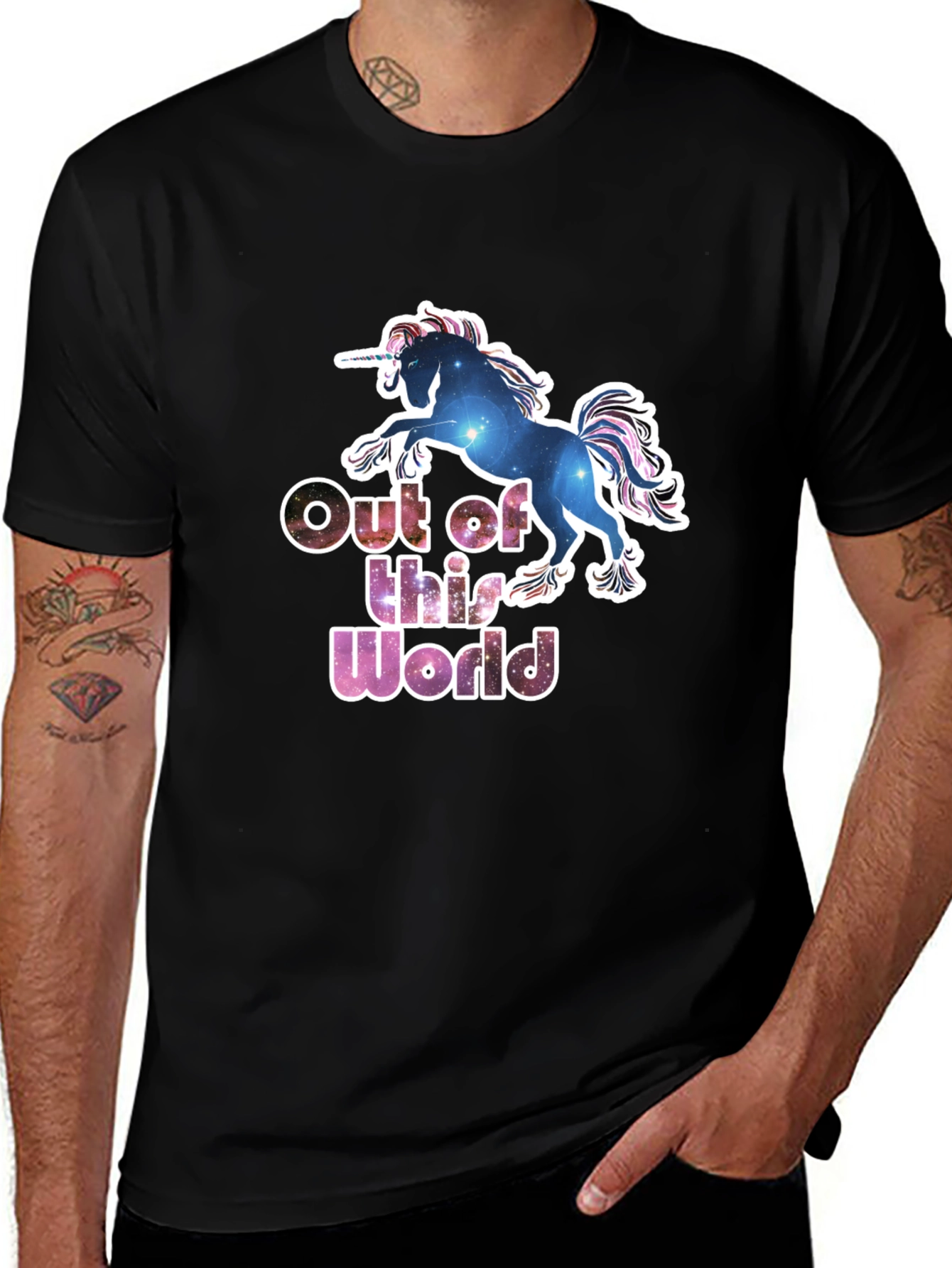 Out of This World Unicorn Graphic Tee