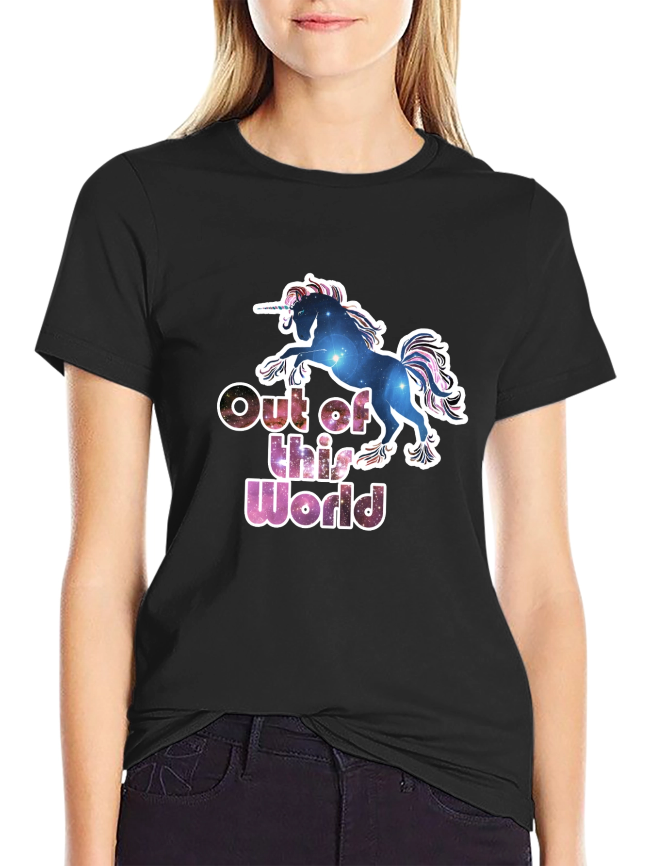 Out of This World Unicorn Graphic Tee