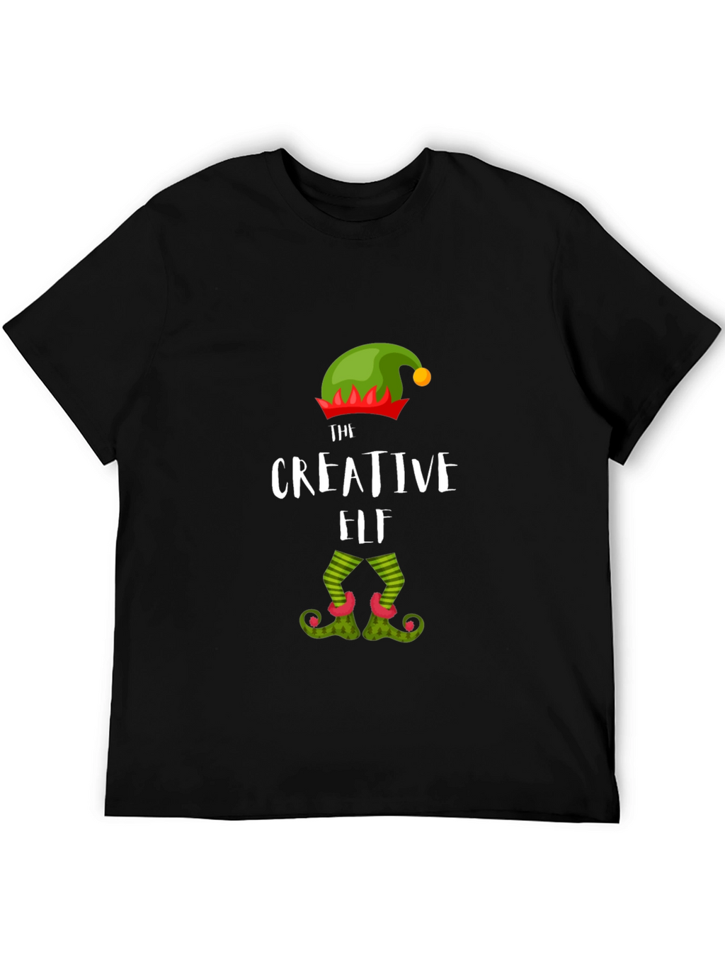 Creative Elf T-Shirt Festive Holiday Apparel