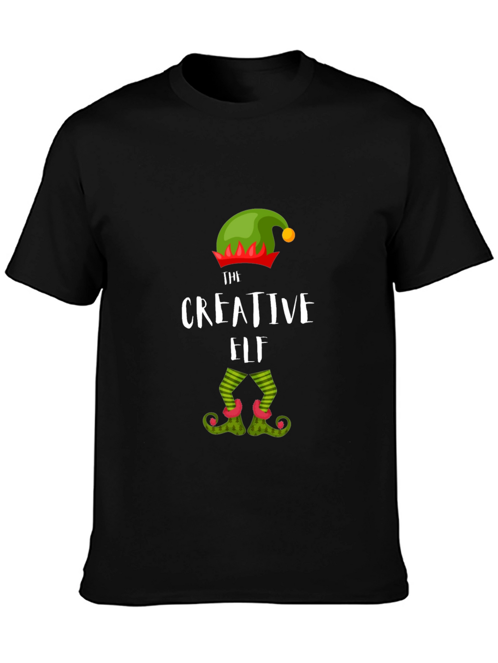 Creative Elf T-Shirt Festive Holiday Apparel