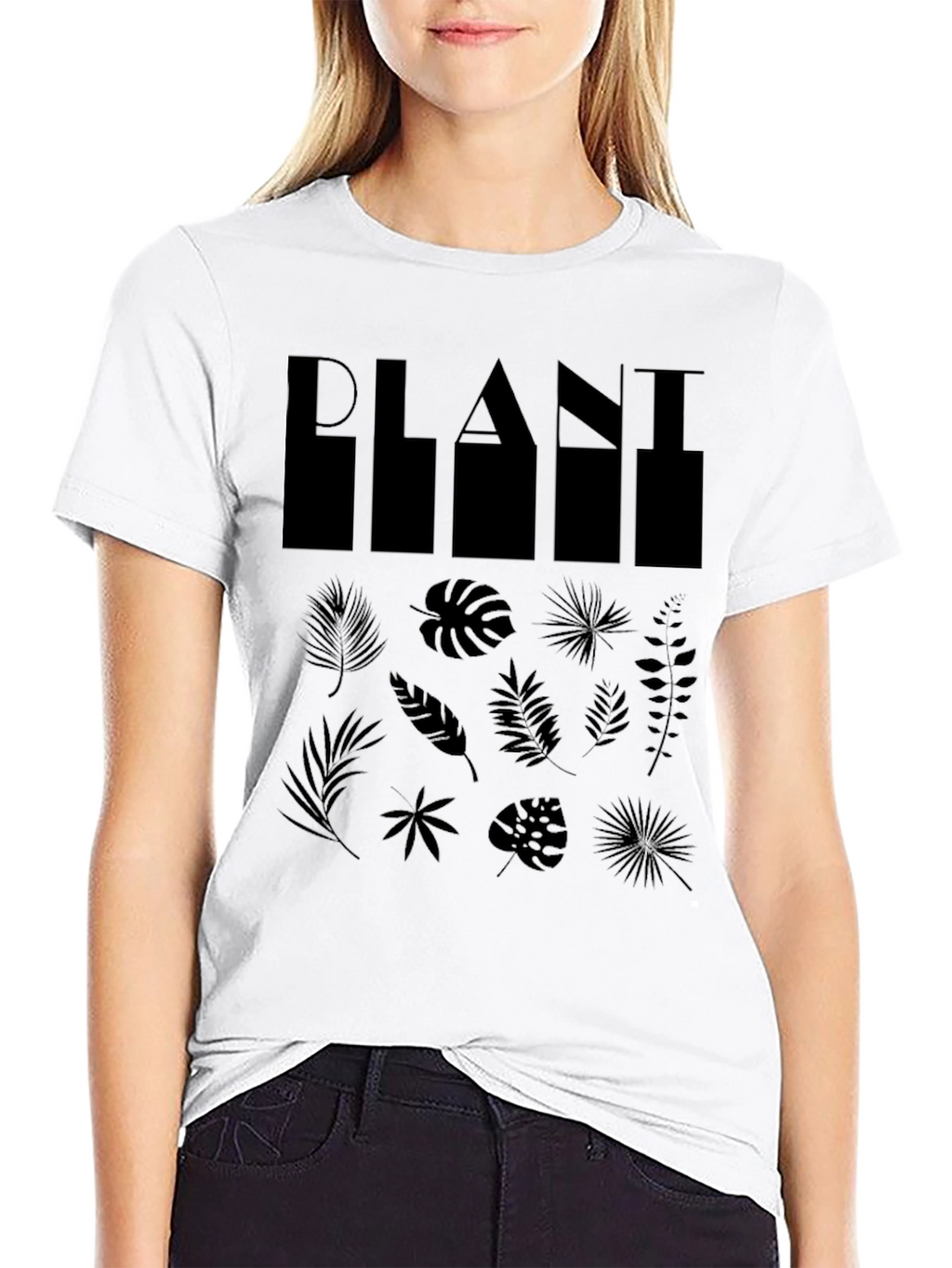 Botanical Plant Graphic T-Shirt
