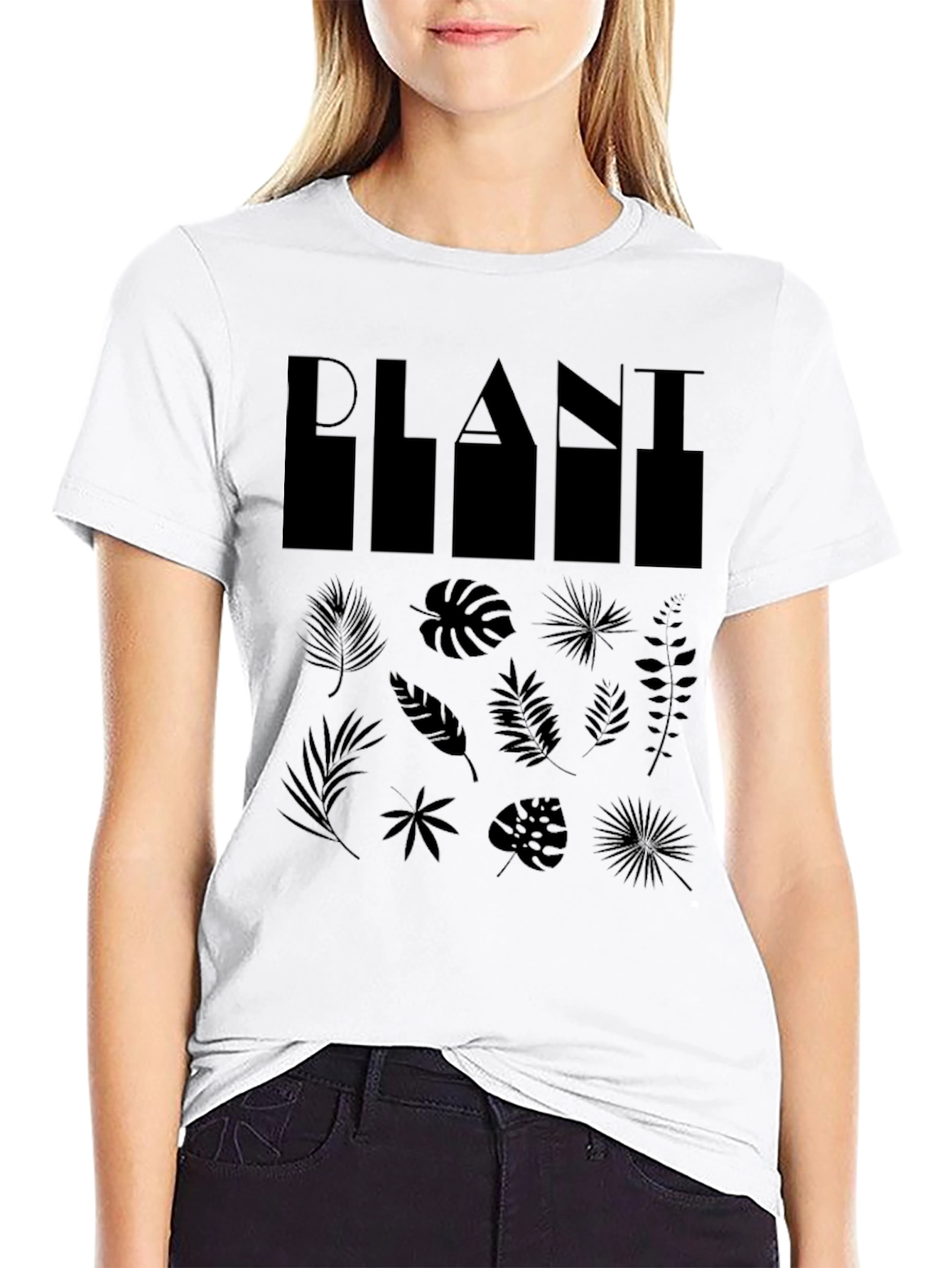 Botanical Plant Graphic T-Shirt