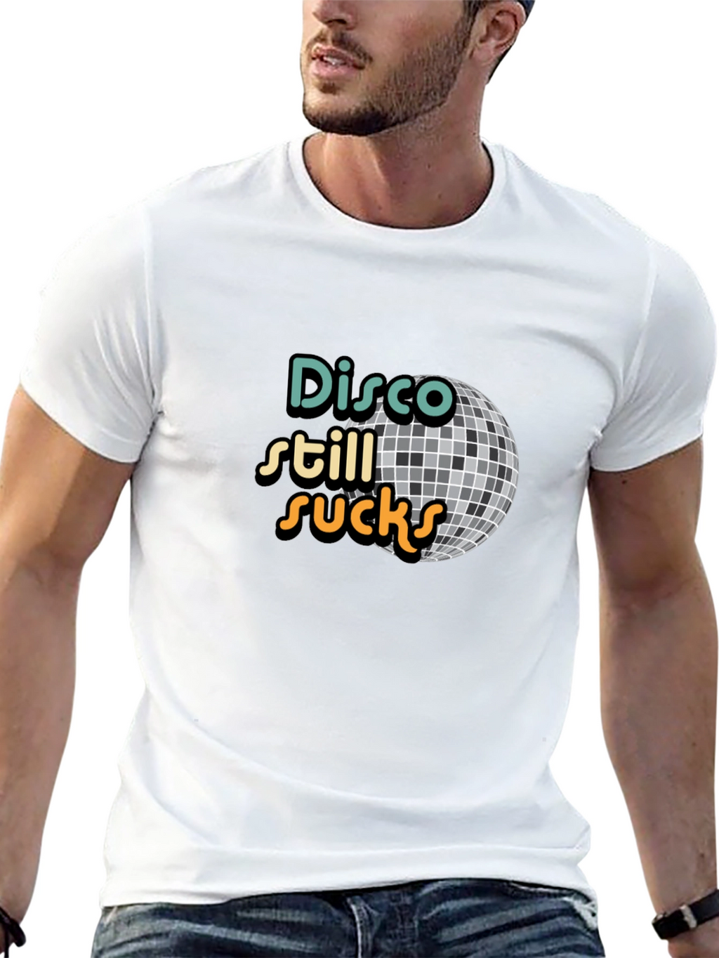 Disco Still Sucks T-Shirt Black