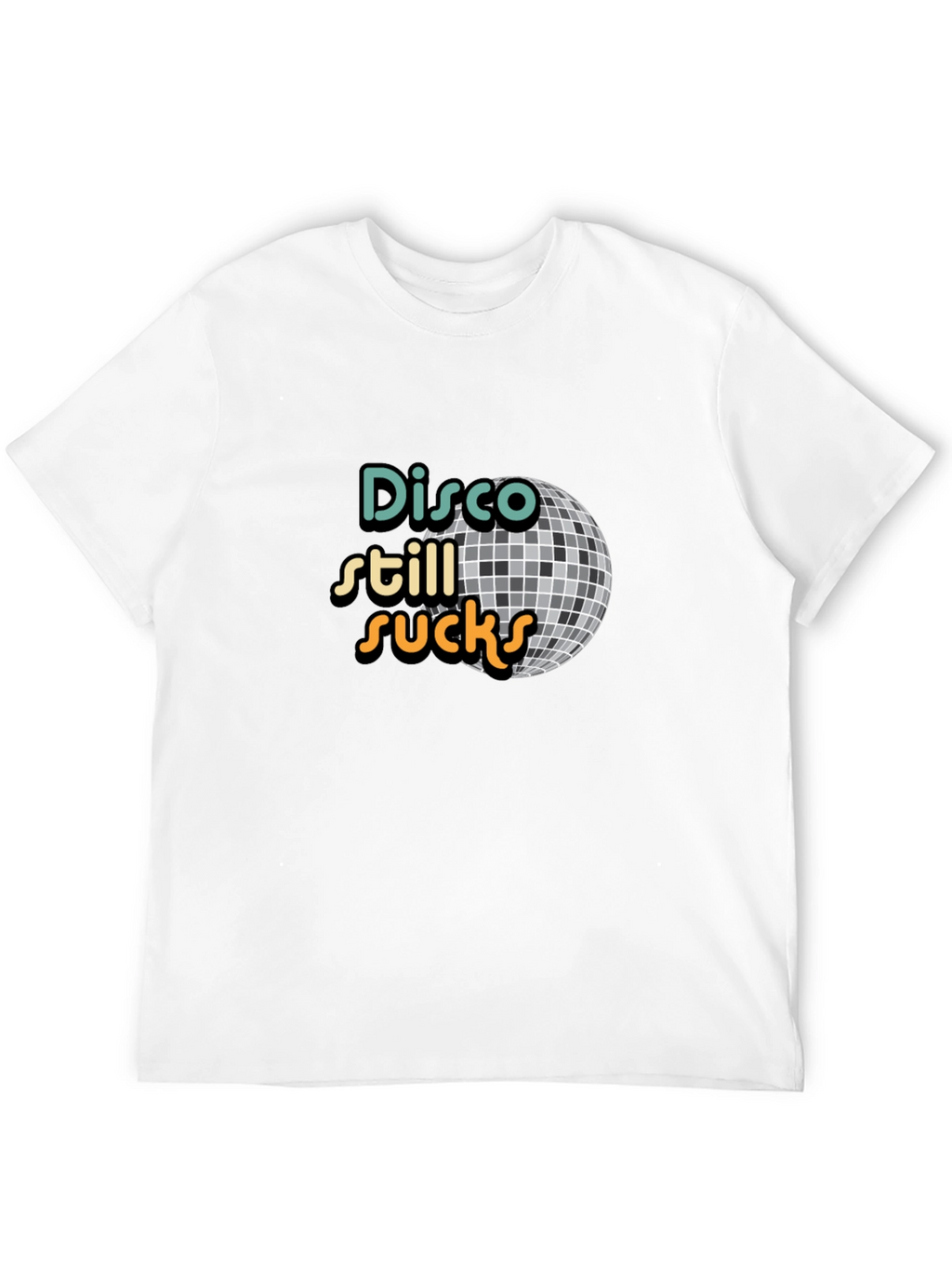 Disco Still Sucks T-Shirt Black