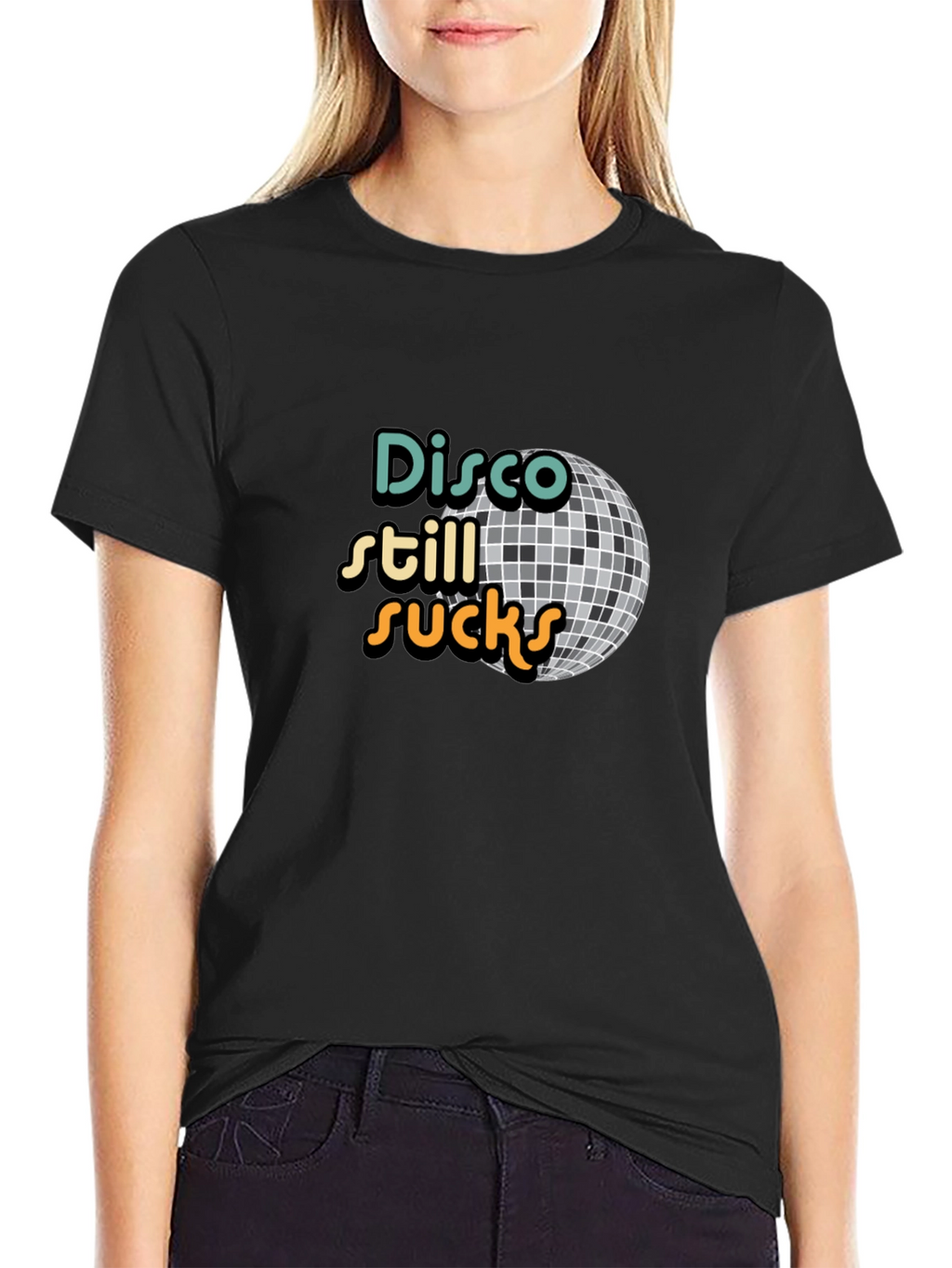 Disco Still Sucks T-Shirt Black