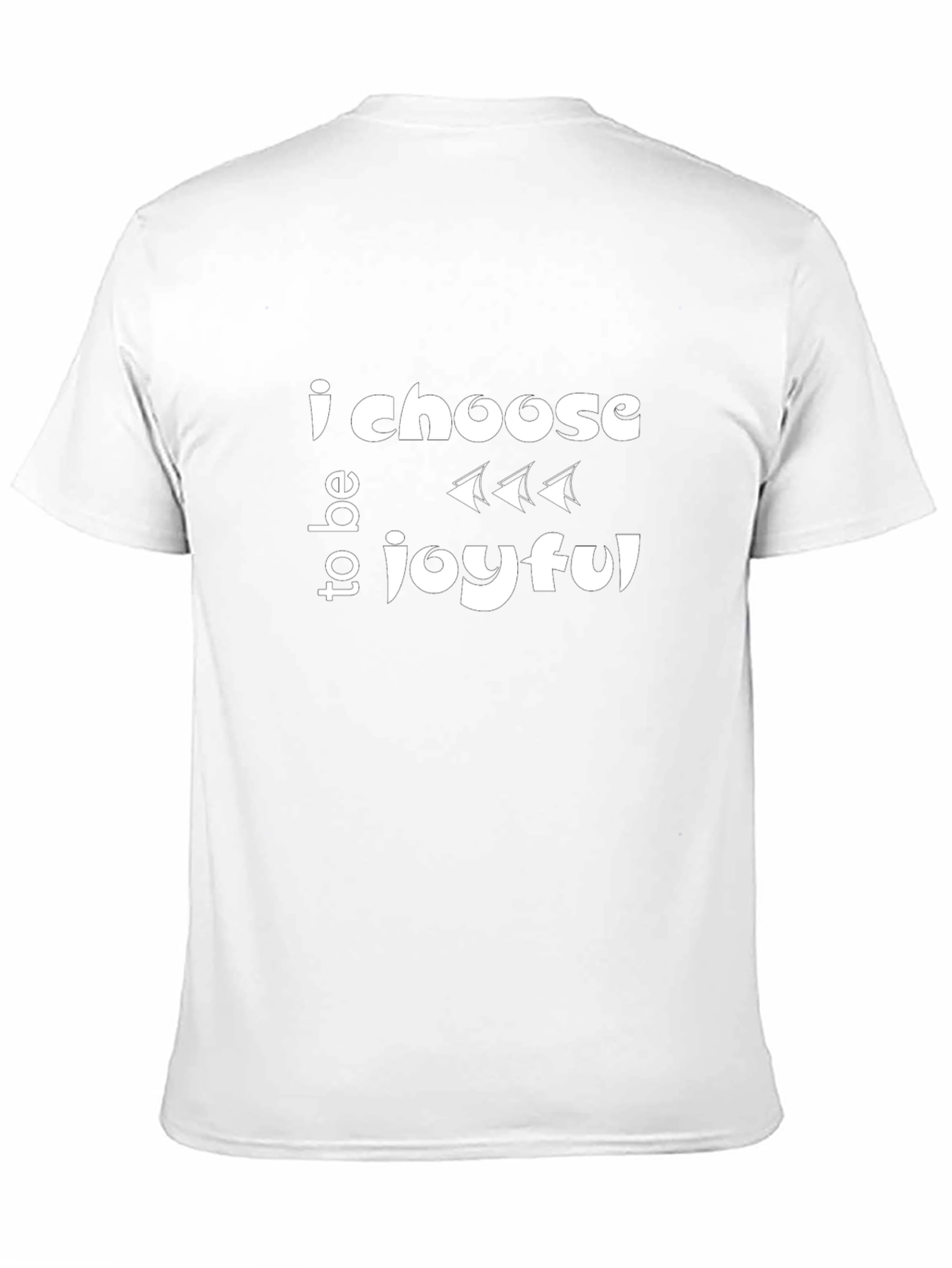 Joyful Choice Black T-Shirt