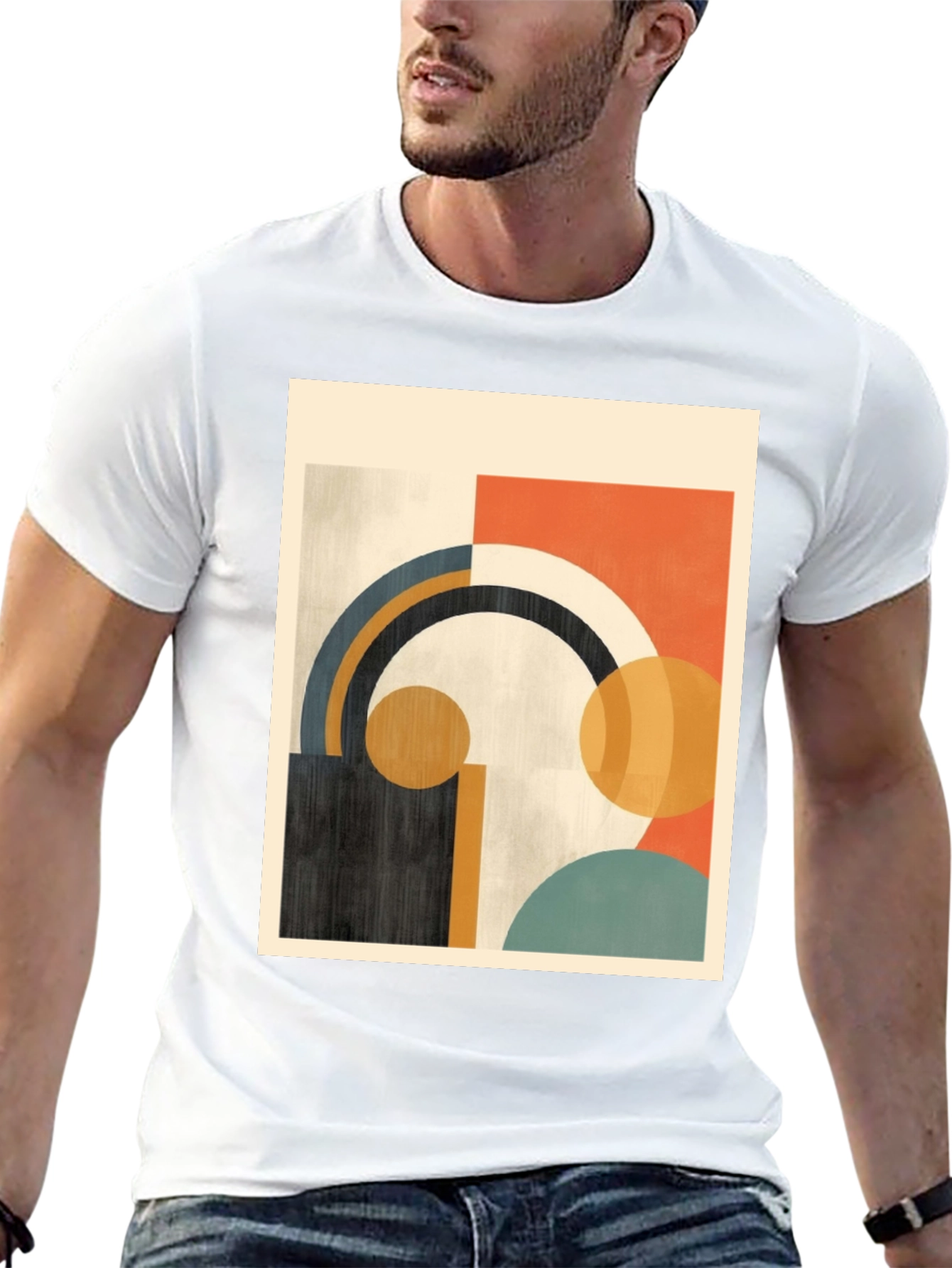 Abstract Geometric Art T-Shirt