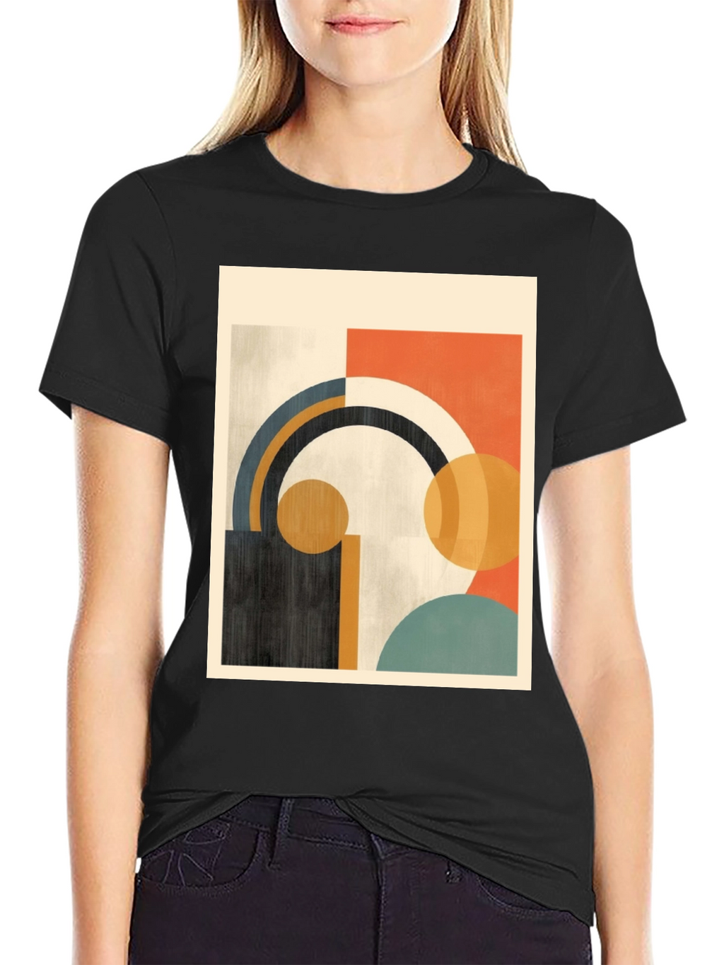Abstract Geometric Art T-Shirt