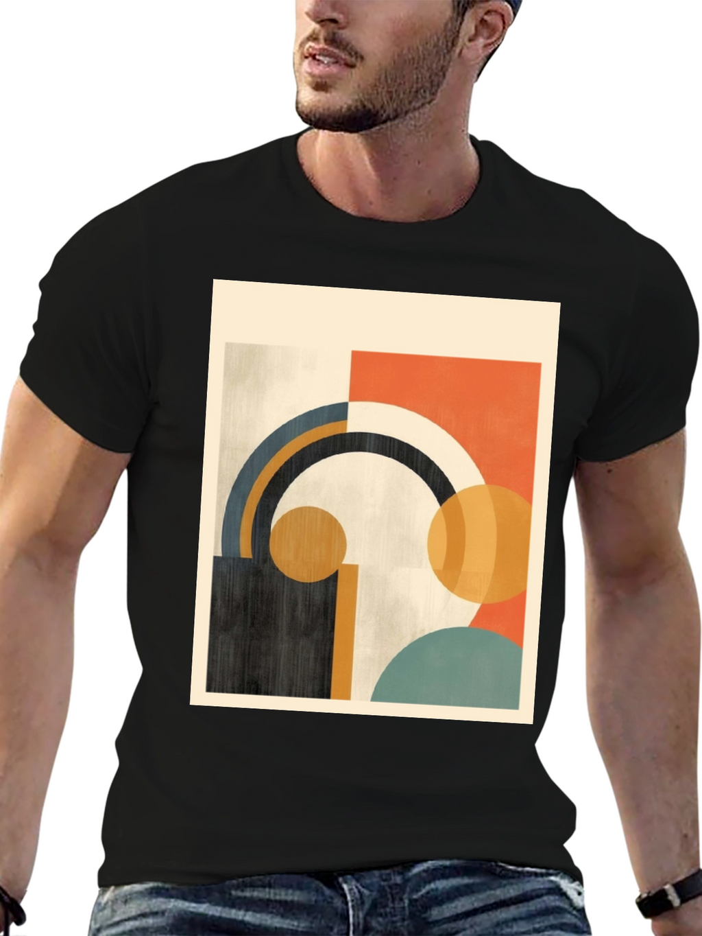 Abstract Geometric Art T-Shirt