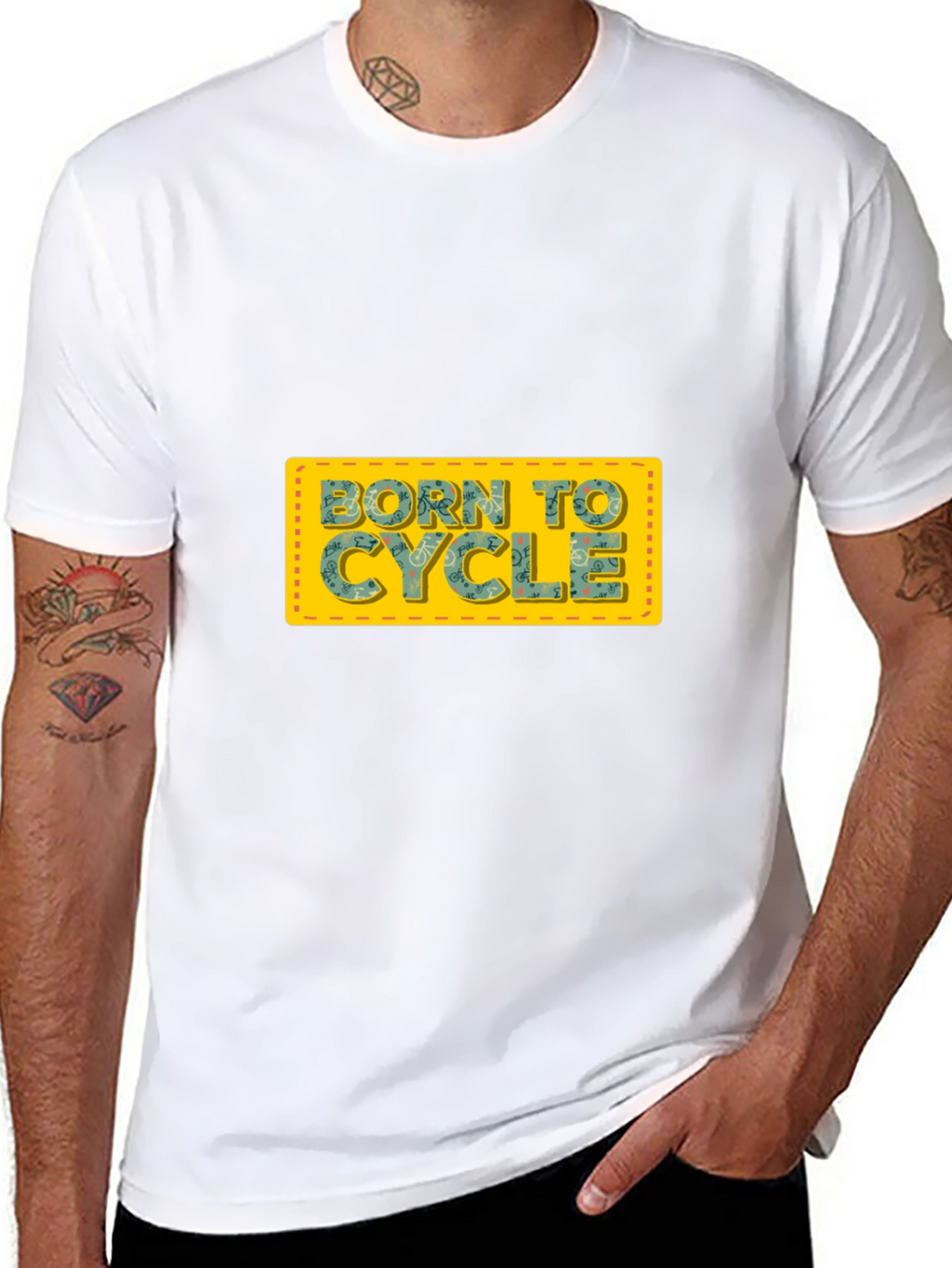 Born to Cycle T-Shirt - Black