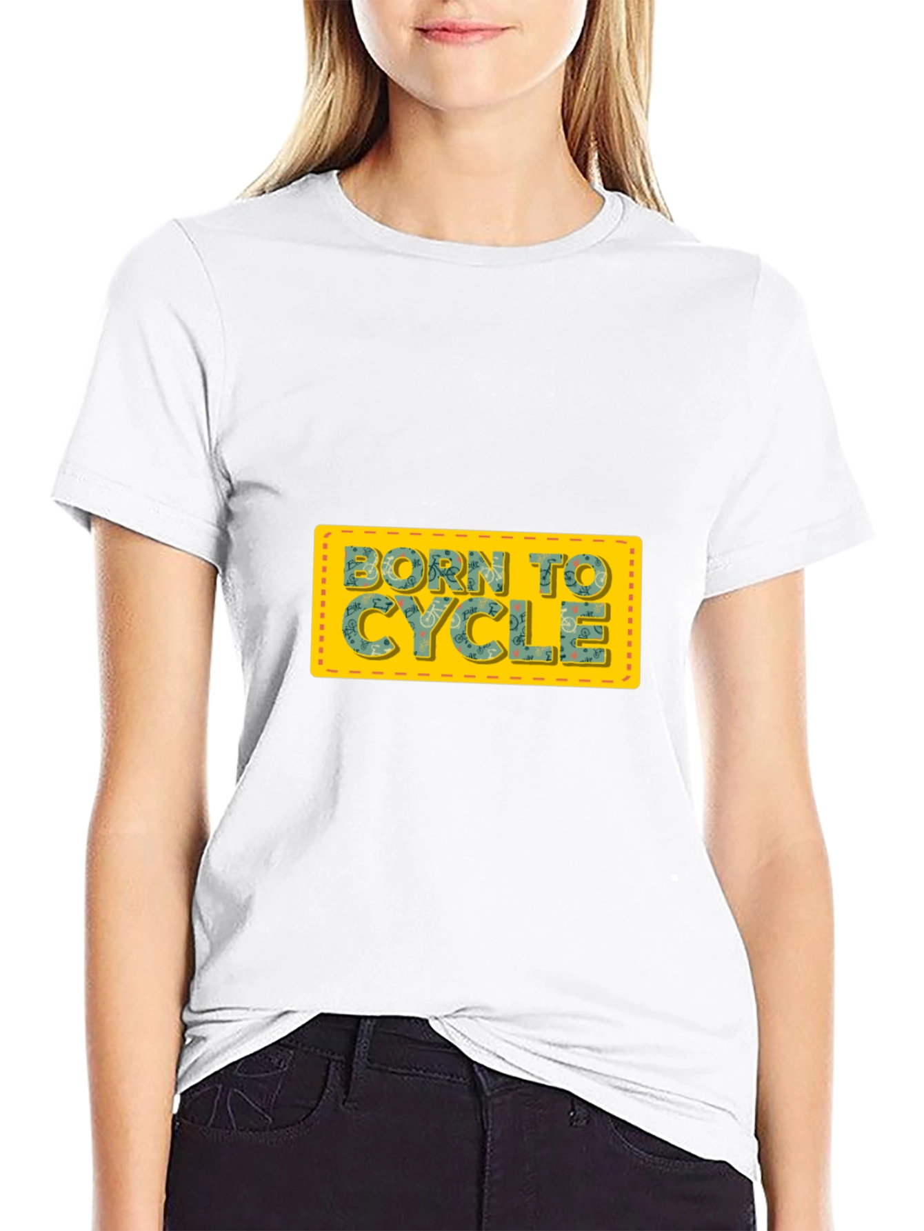 Born to Cycle T-Shirt - Black