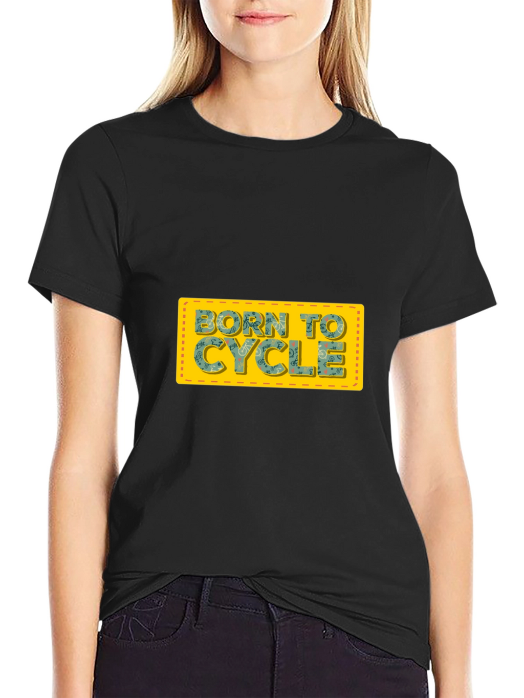 Born to Cycle T-Shirt - Black