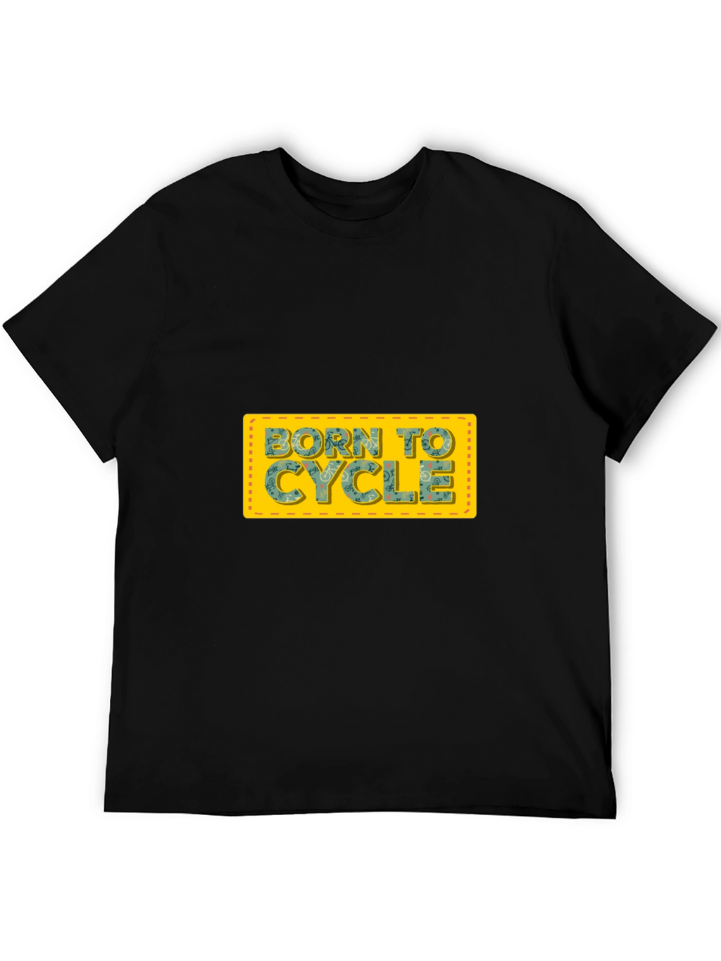 Born to Cycle T-Shirt - Black