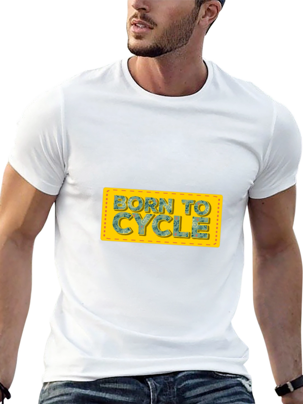 Born to Cycle T-Shirt - Black