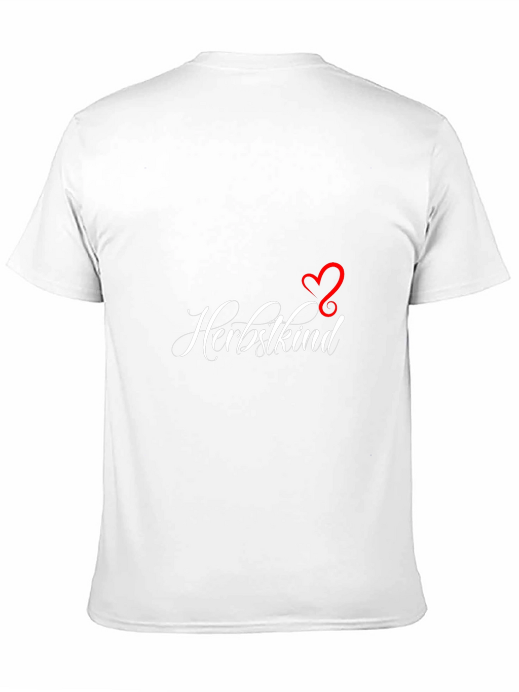 Herbstkind Heart Graphic Tee - Black Casual Shirt