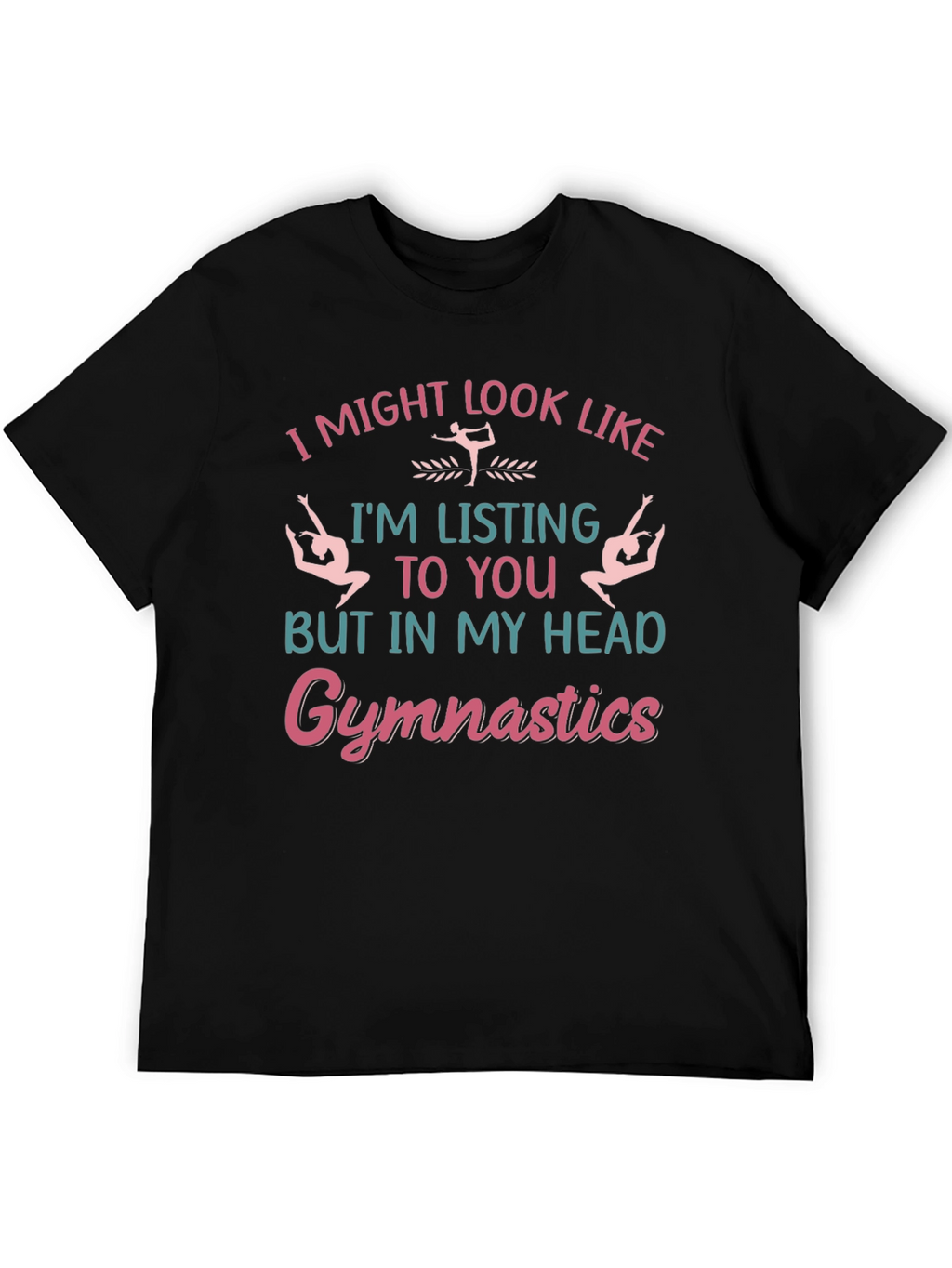 Gymnastics Mind Black T-Shirt