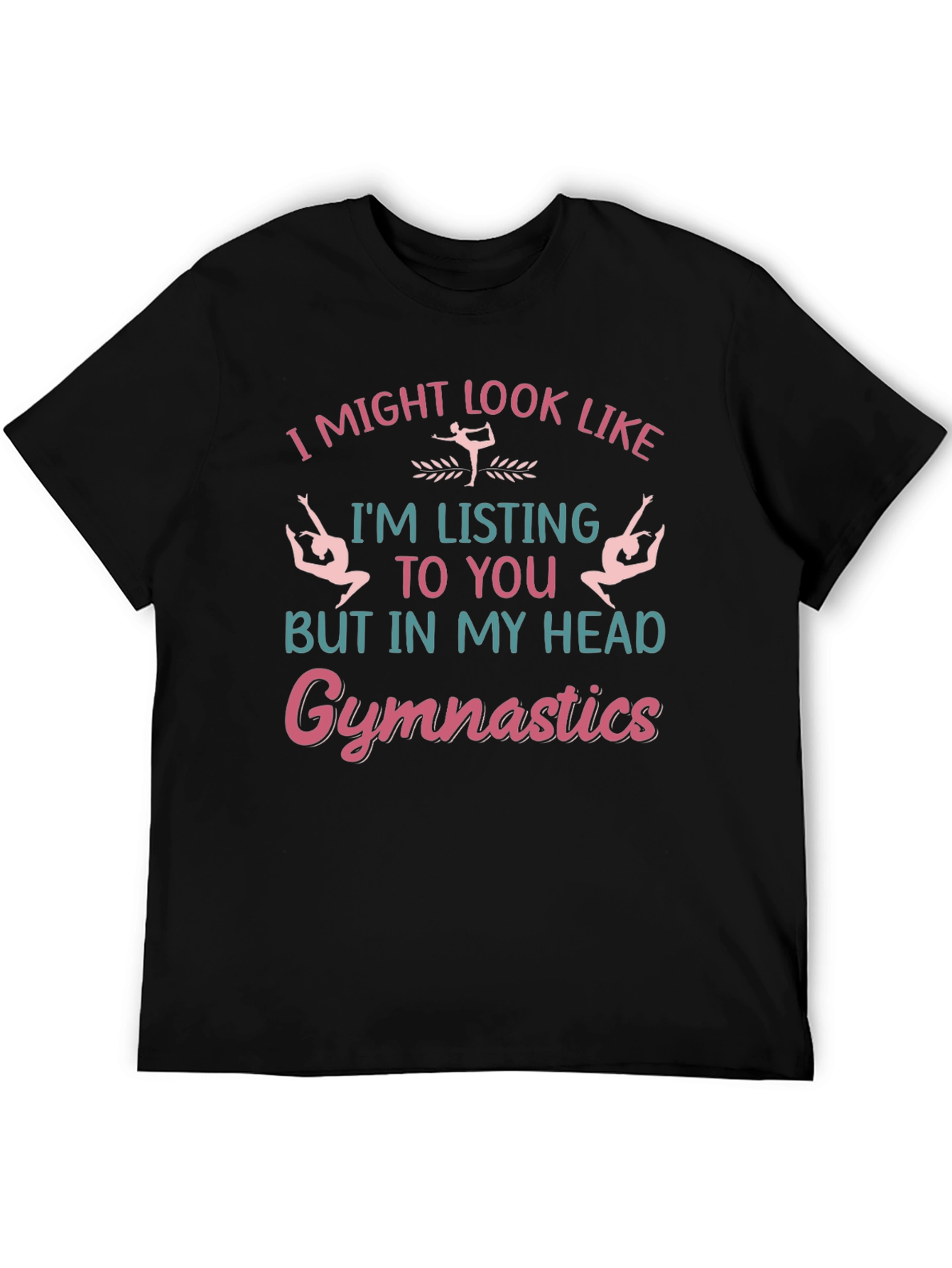 Gymnastics Mind Black T-Shirt