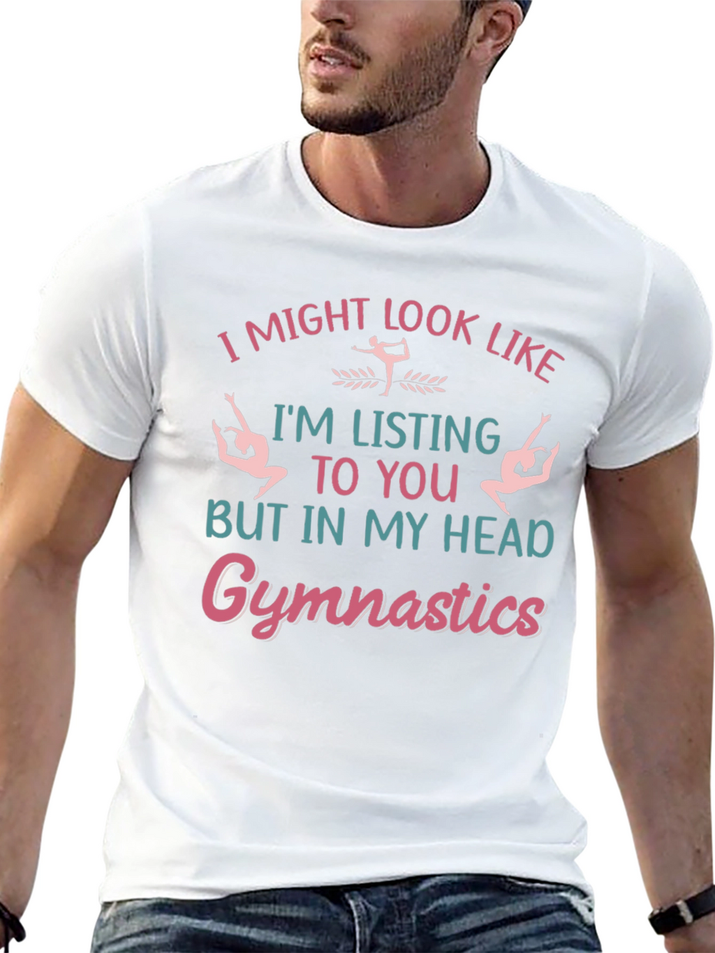 Gymnastics Mind Black T-Shirt