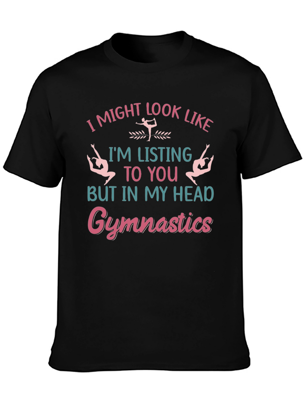 Gymnastics Mind Black T-Shirt