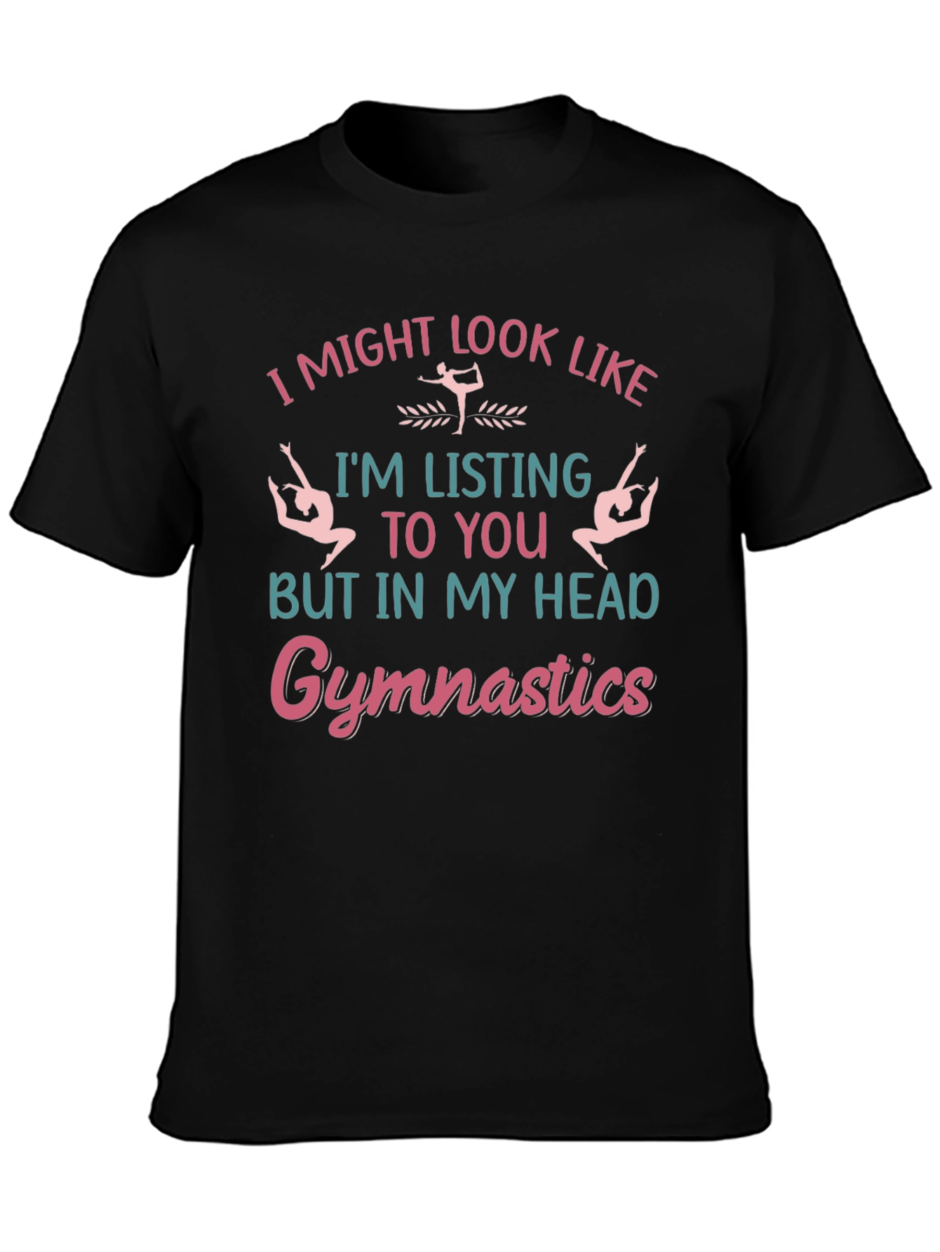 Gymnastics Mind Black T-Shirt