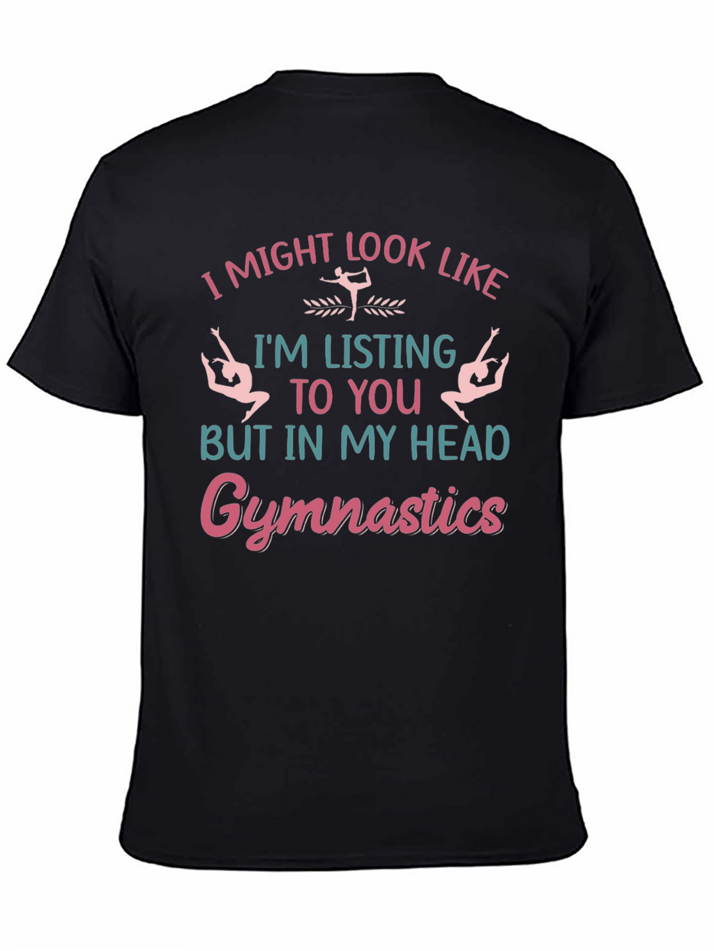 Gymnastics Mind Black T-Shirt