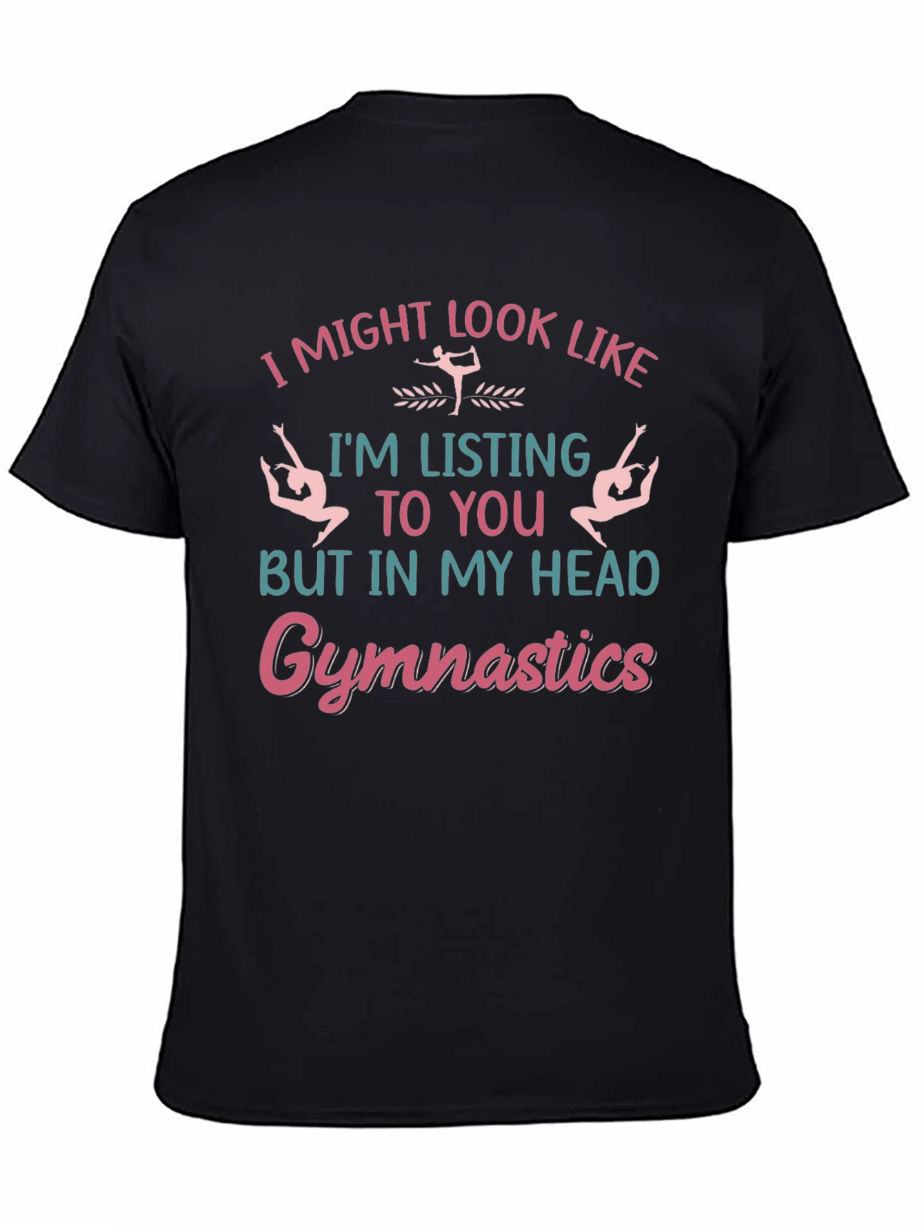 Gymnastics Mind Black T-Shirt
