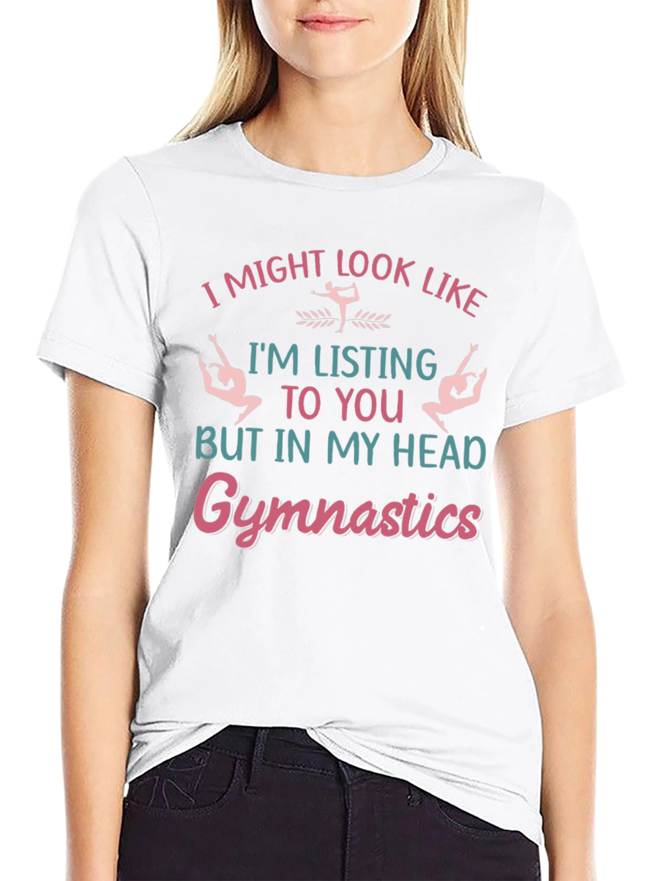 Gymnastics Mind Black T-Shirt