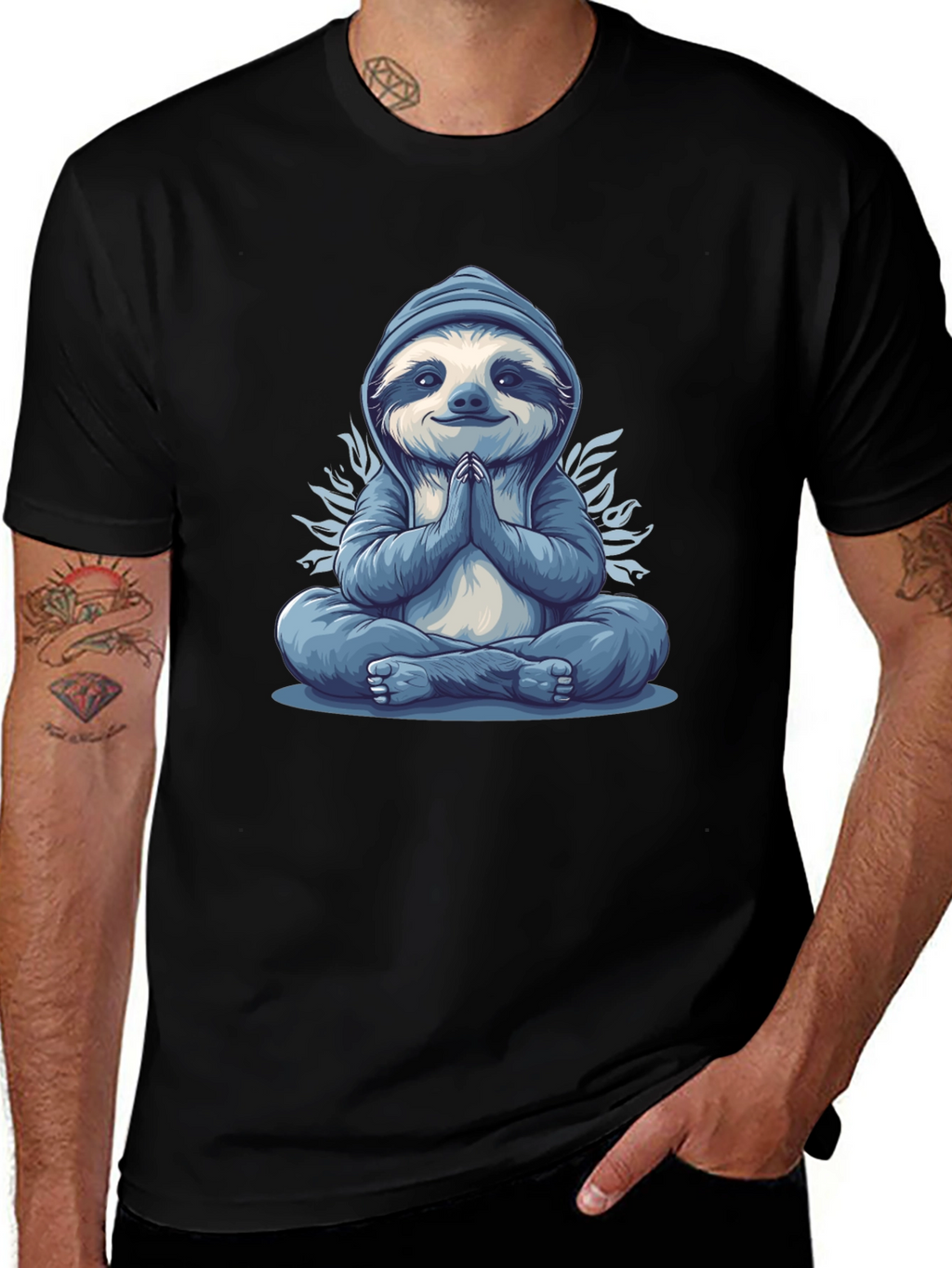 Meditating Sloth T-Shirt