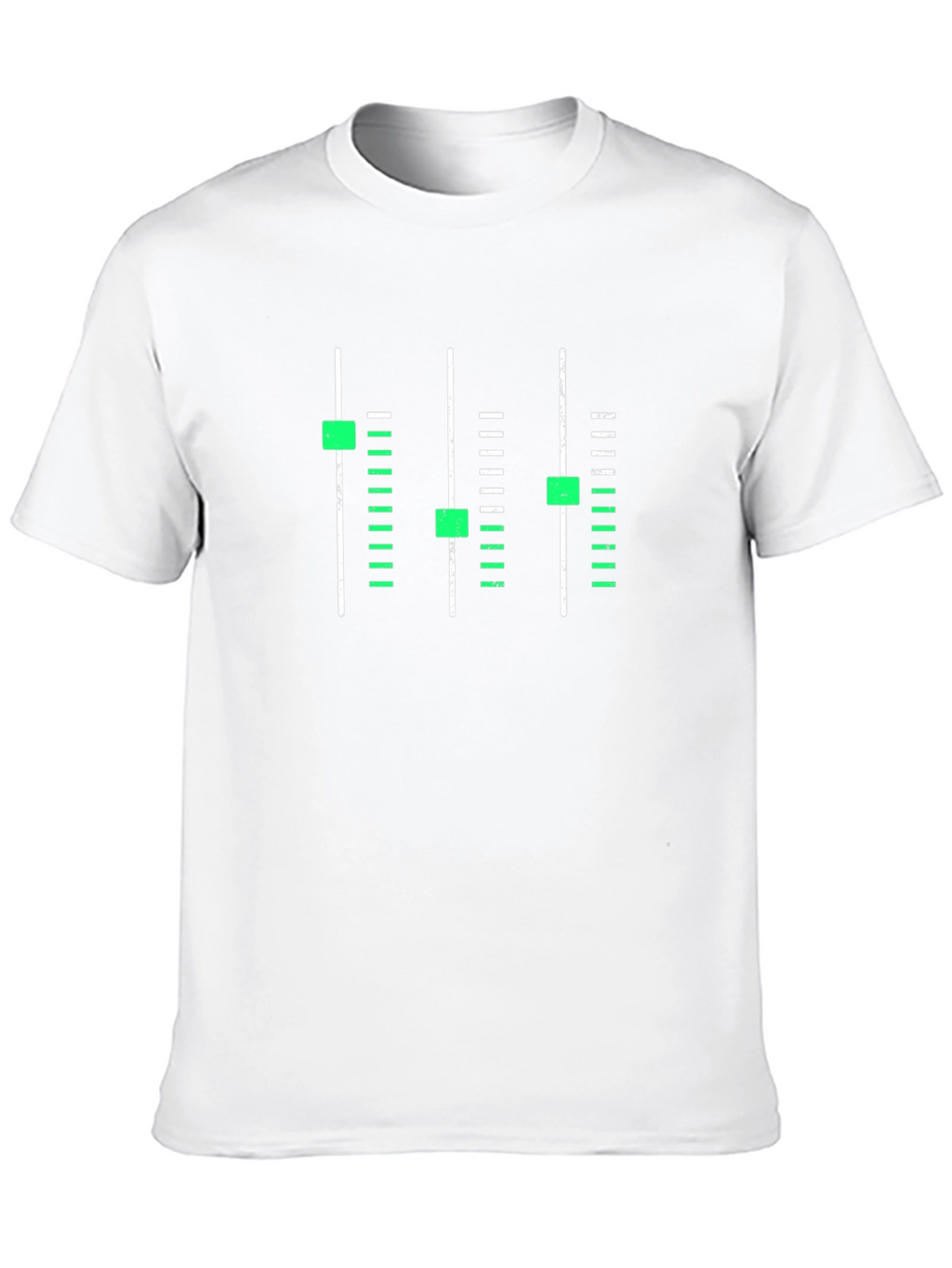 DJ Mixer Graphic T-Shirt - Black Crew Neck Tee